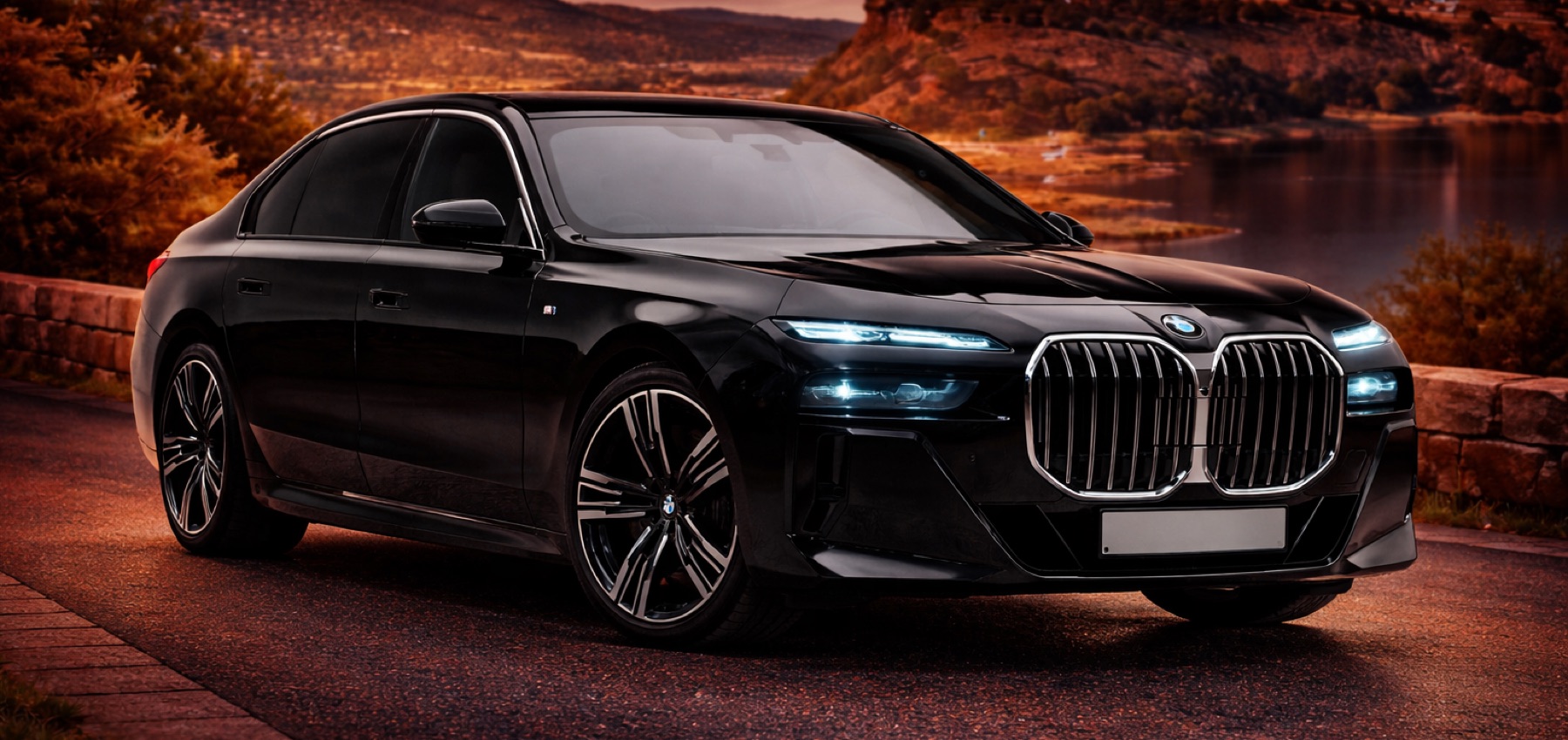 BMW 740i rental card