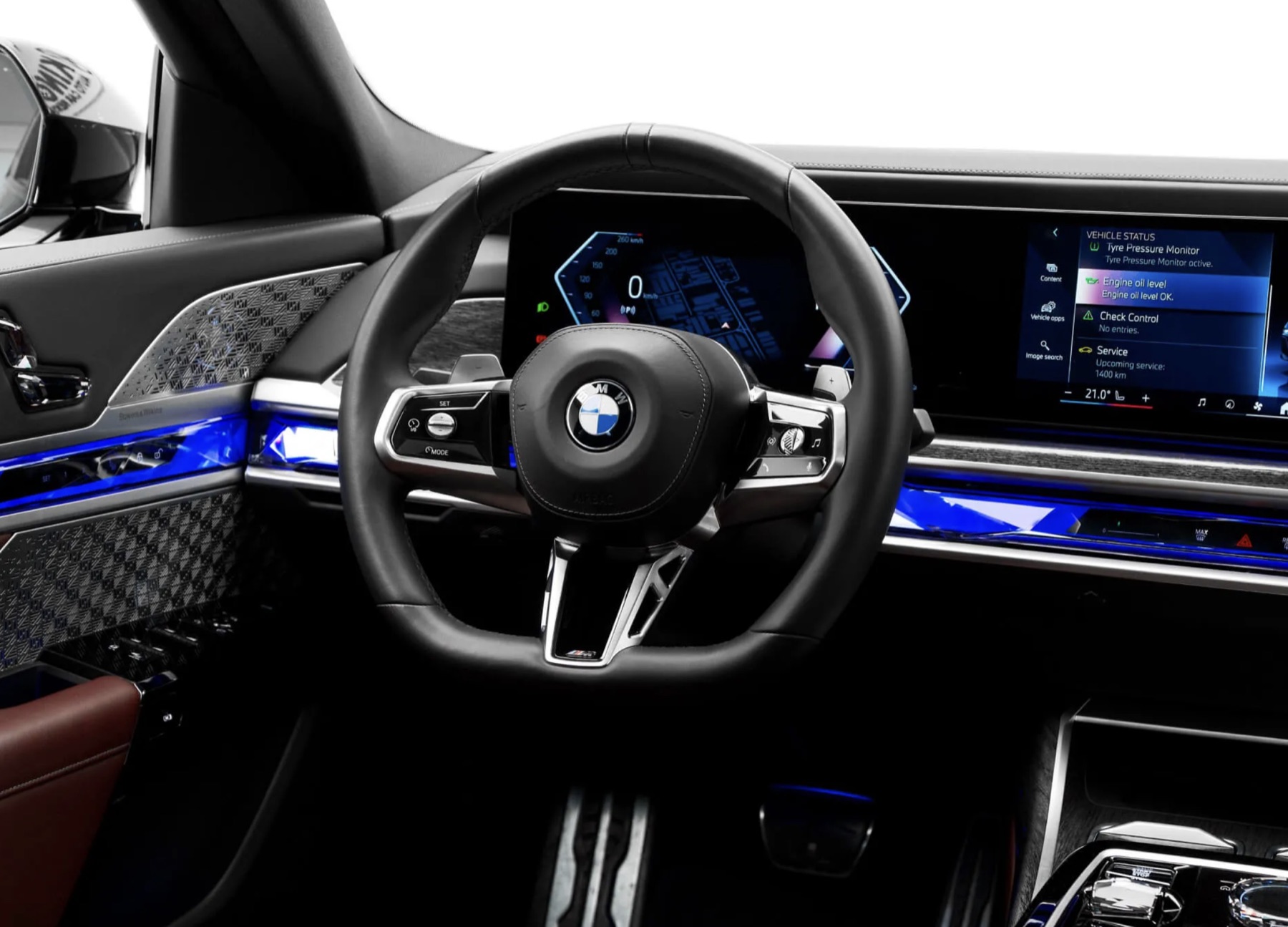 BMW 740i side profile