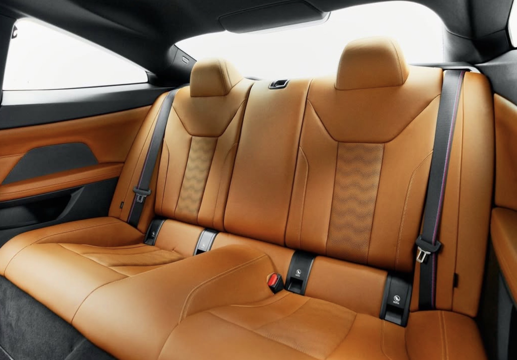 BMW M4 rear seats and details