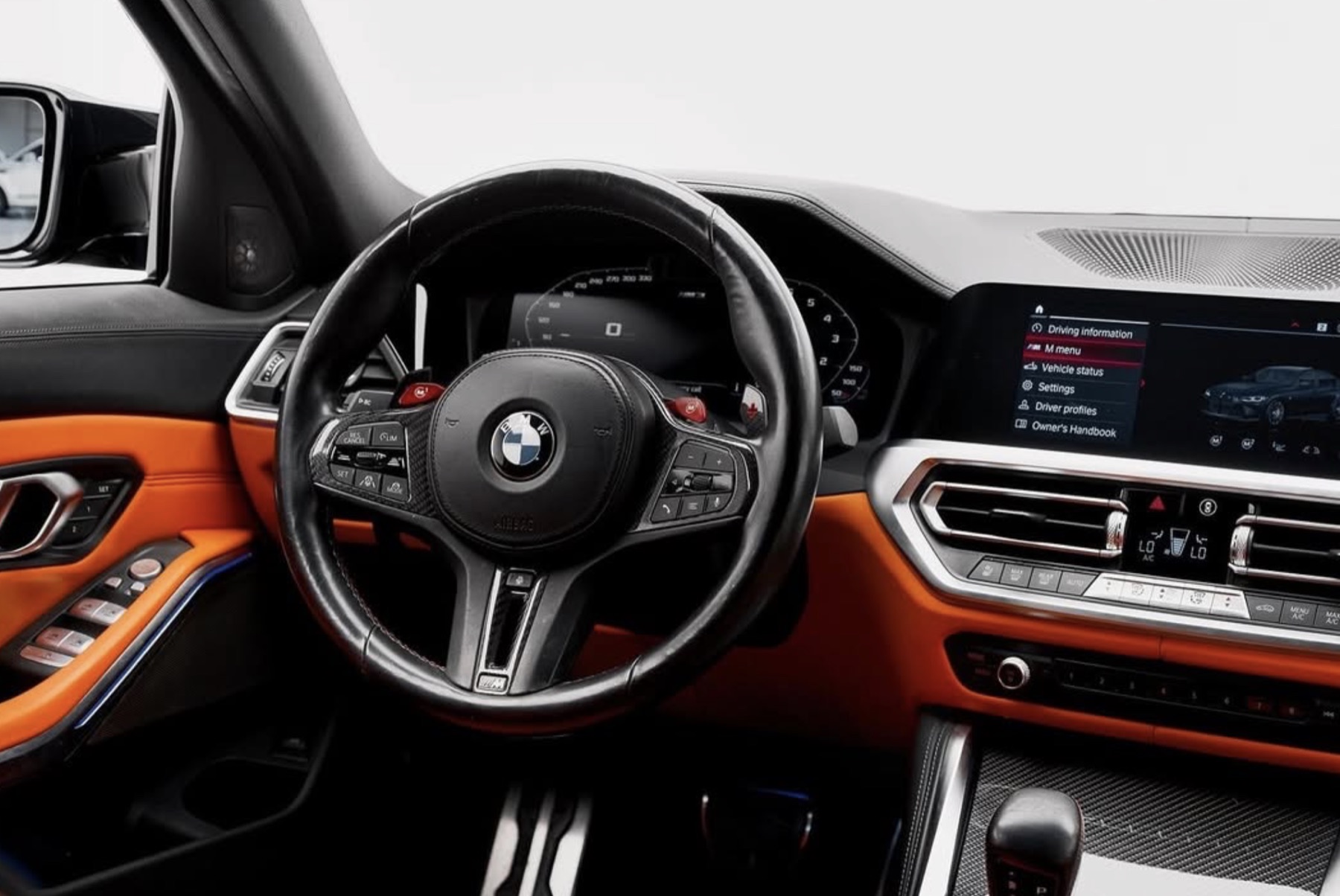 BMW M3 interior trim