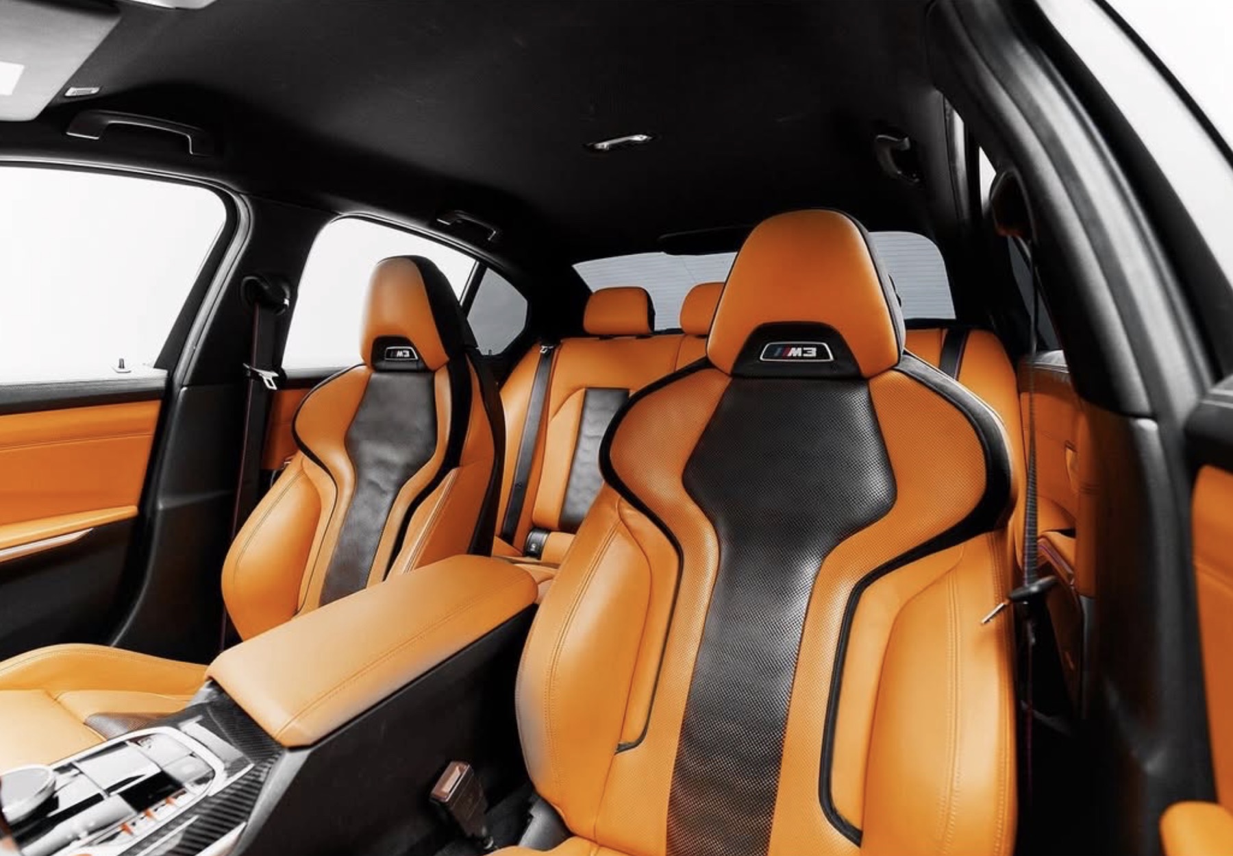 BMW M3 seats detail