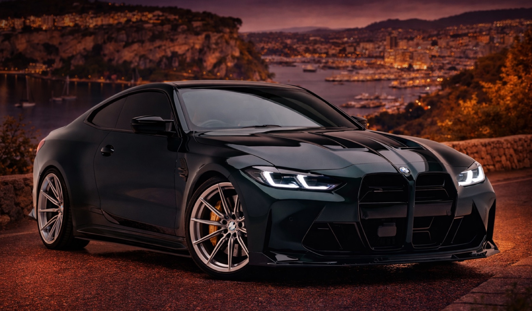 BMW M4 Coupe rental card