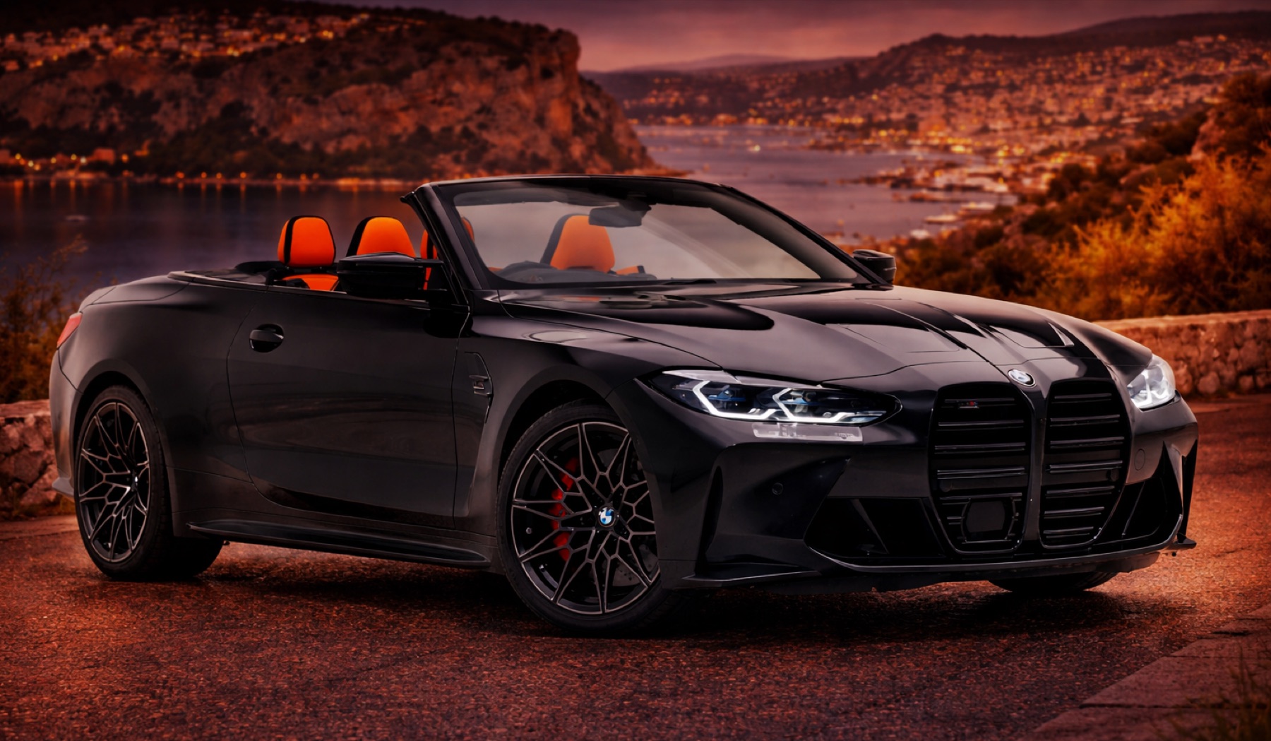 BMW M4 Competition Convertible rental card