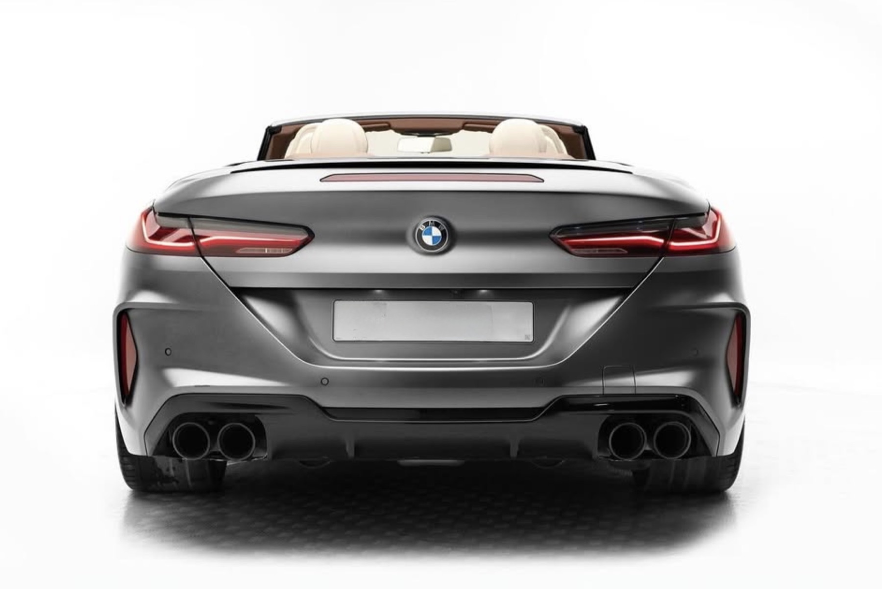 BMW M8 rear view