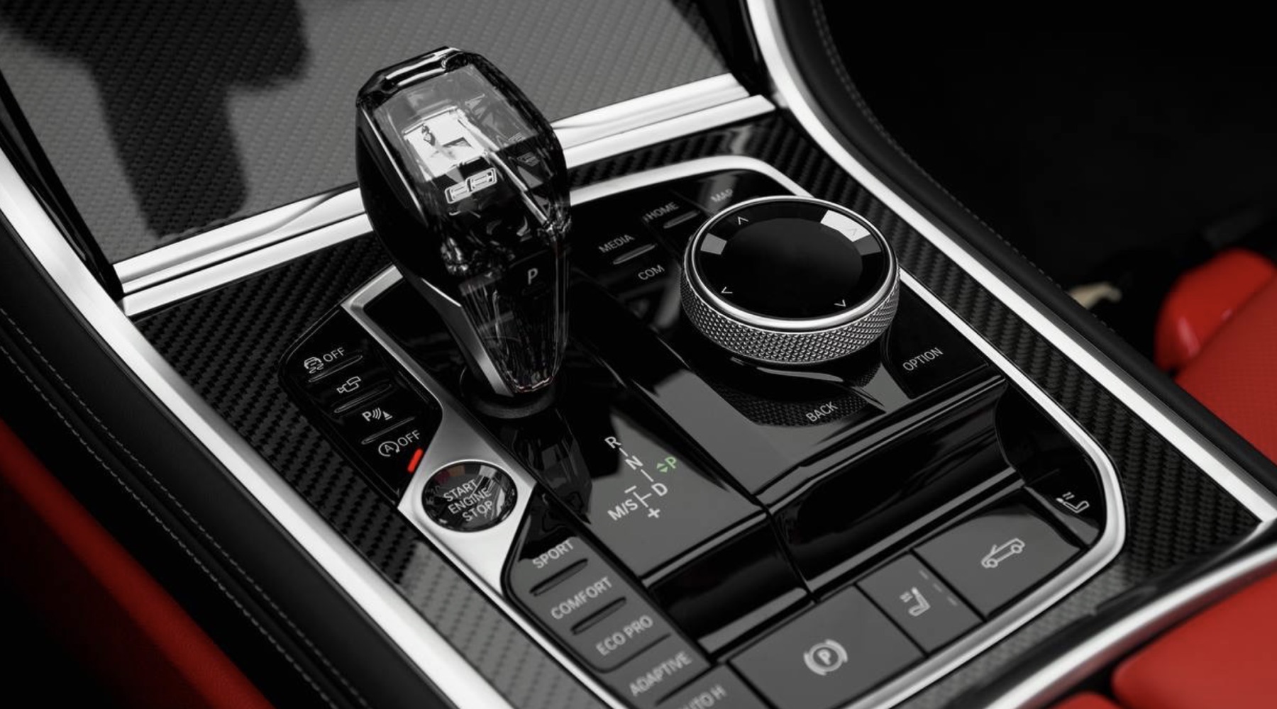 BMW M840i cockpit details