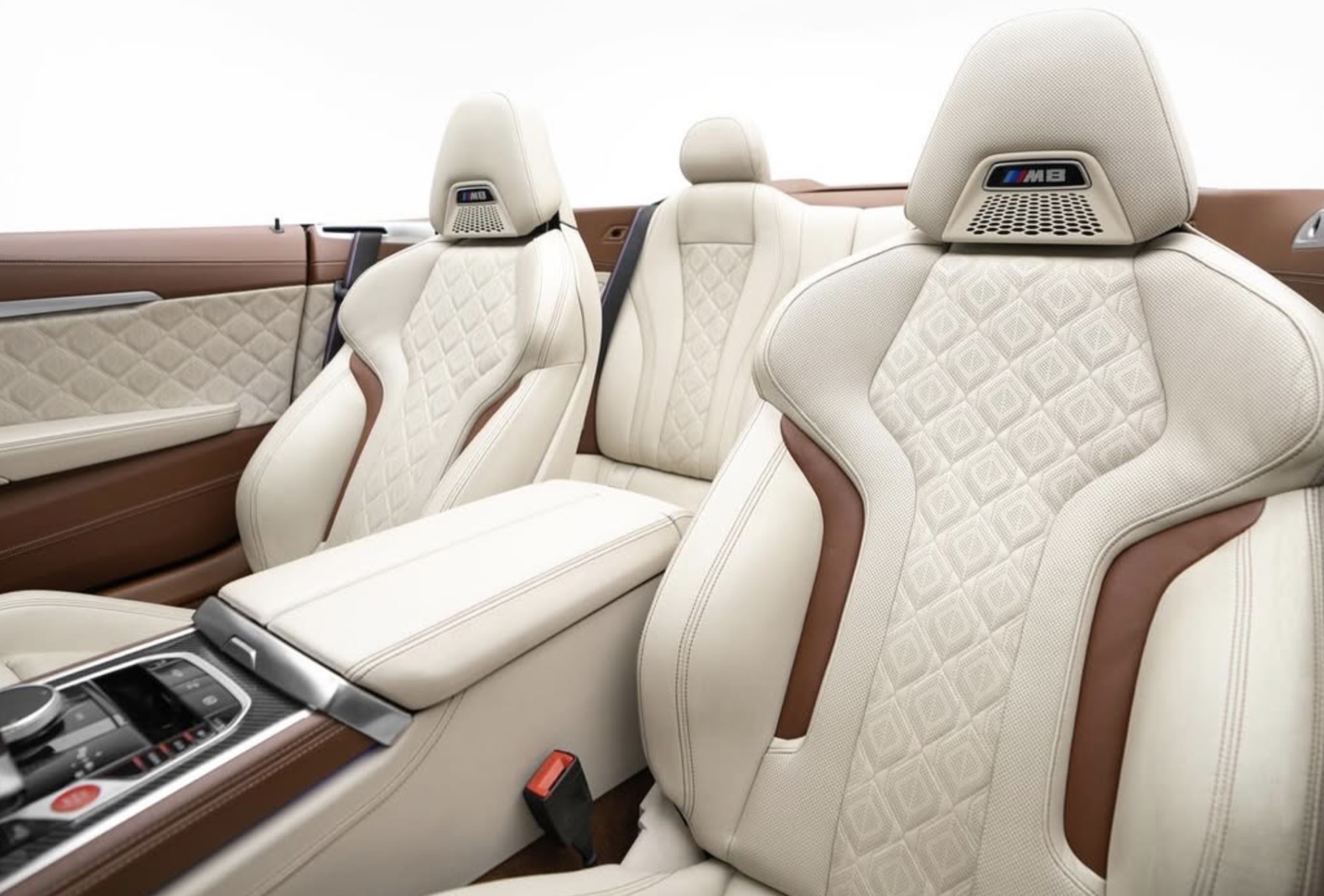 BMW M8 driver cockpit