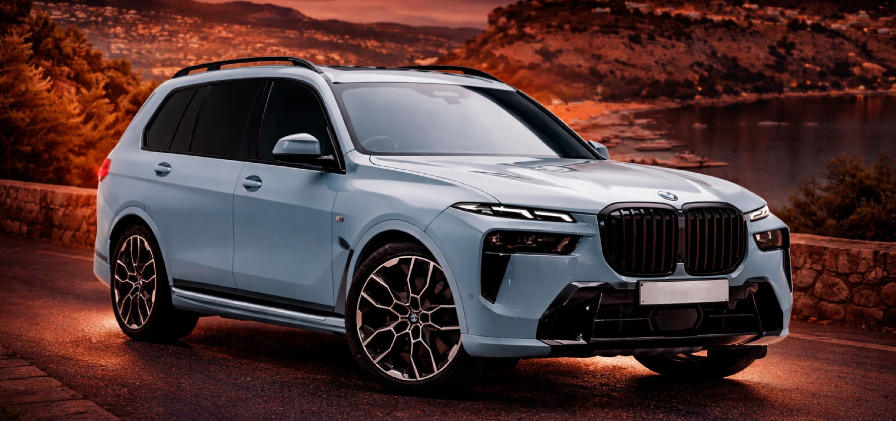 BMW X7 rental card