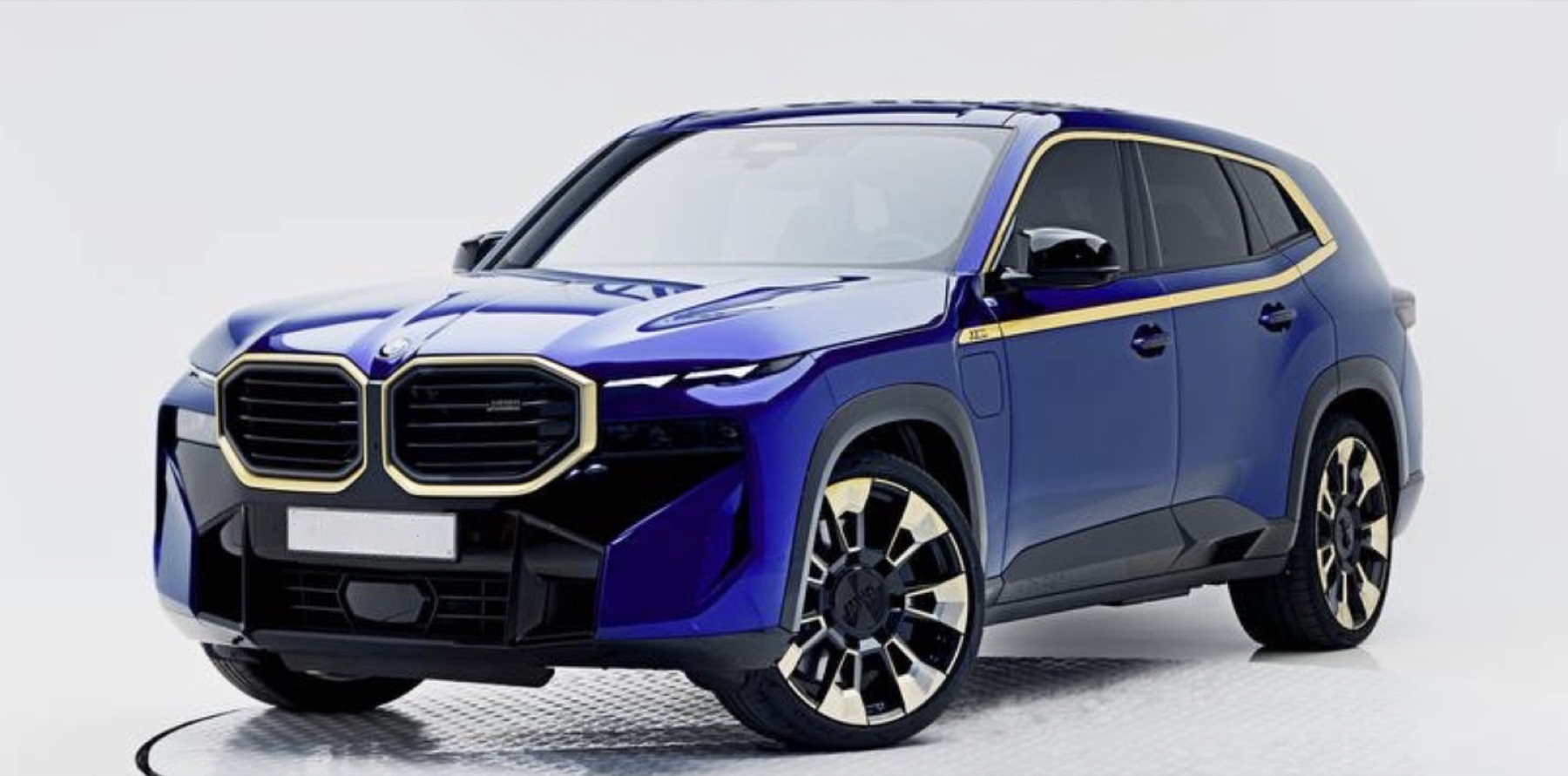 BMW XM Blue