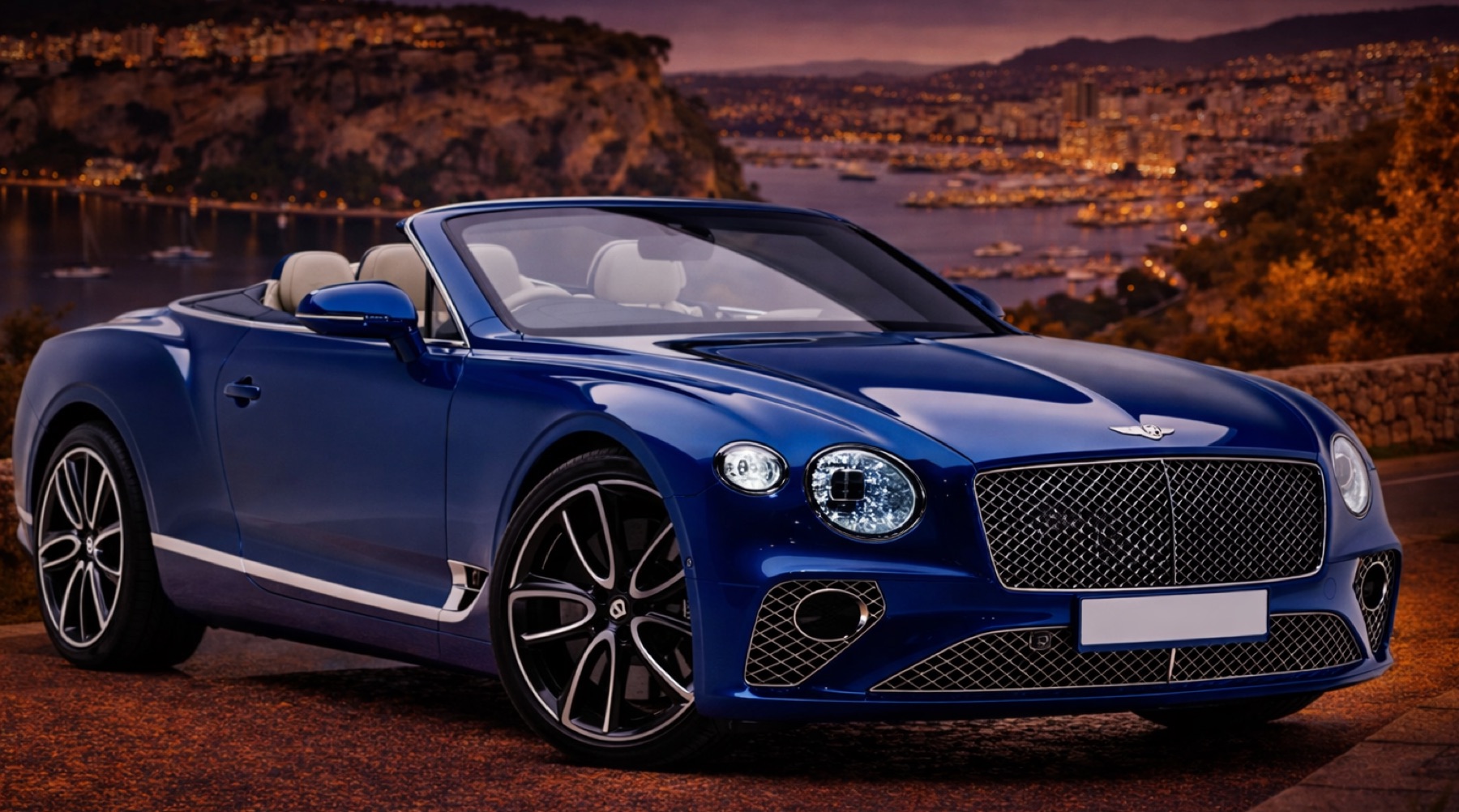 Bentley GTC Convertible rental card