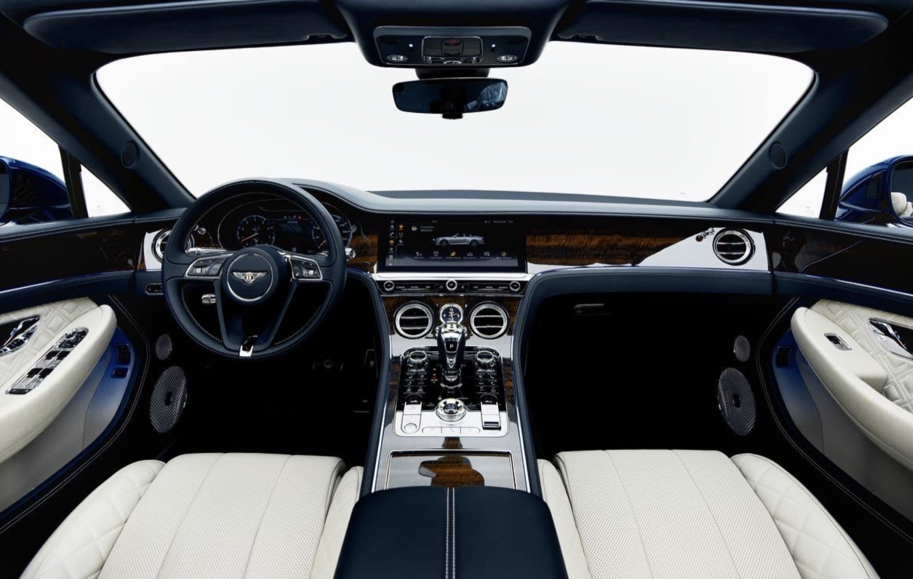 Bentley GTC Convertible side profile