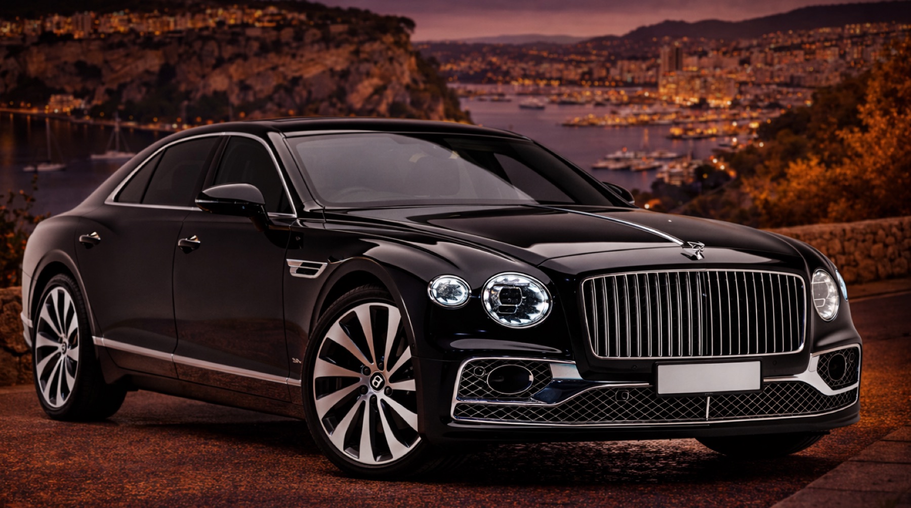 Bentley Flying Spur rental card