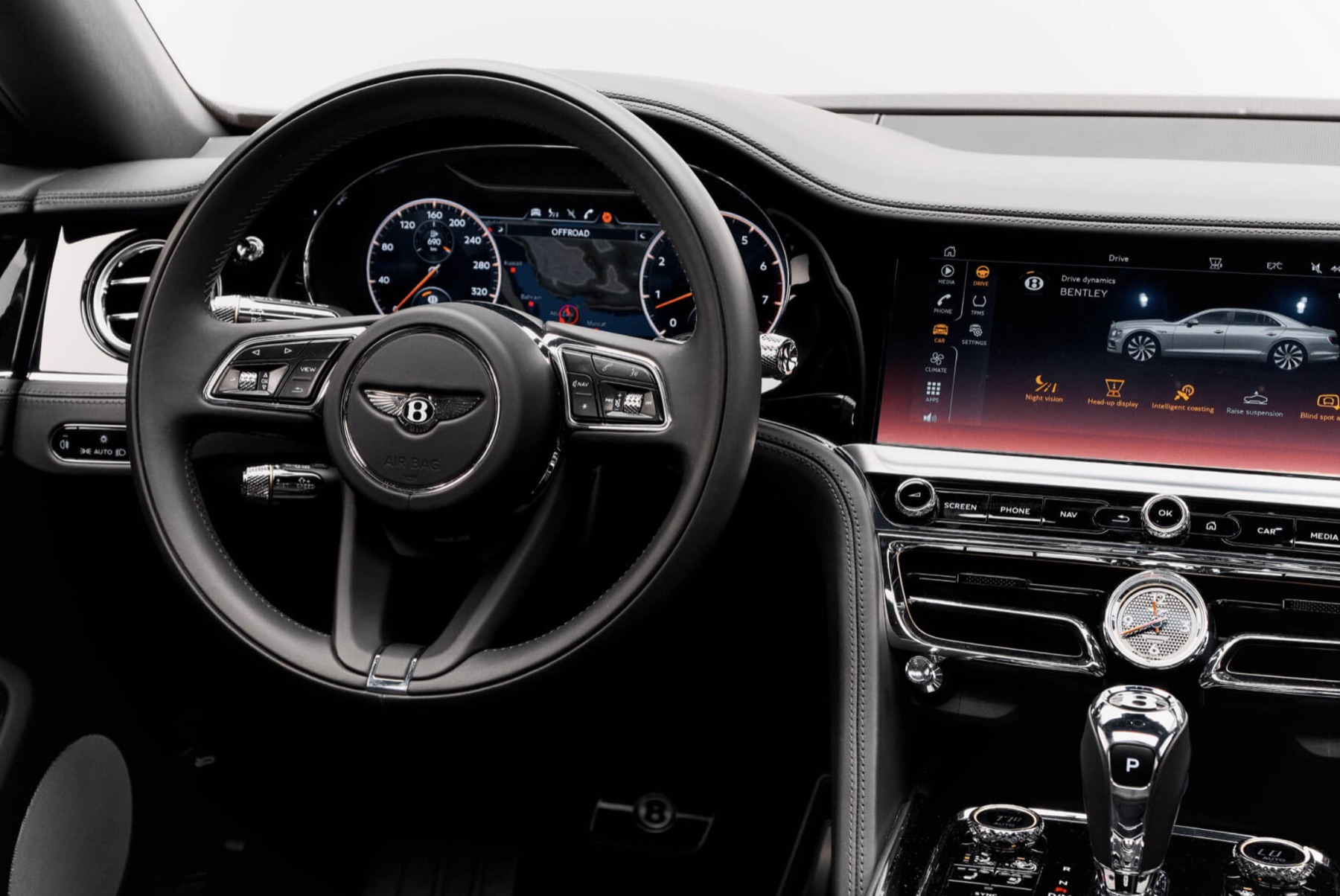 Bentley Flying Spur side profile