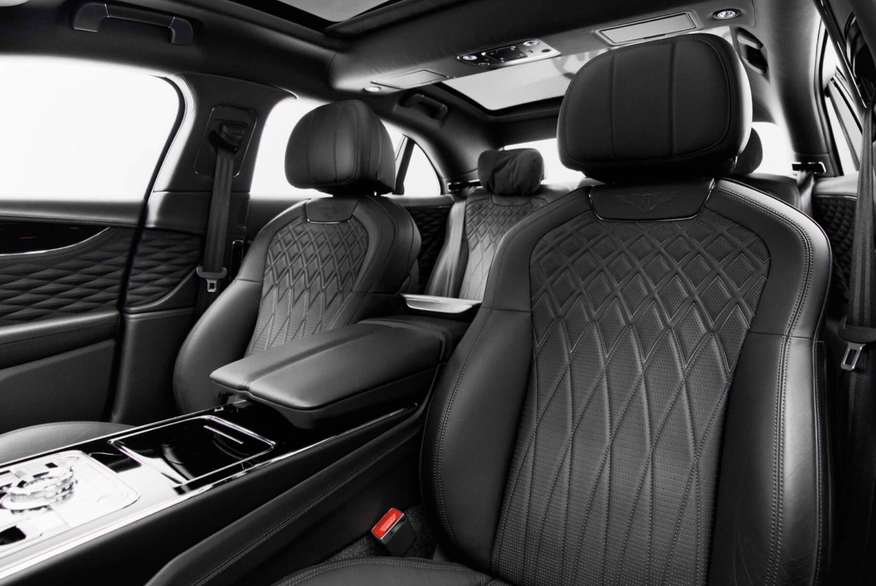 Bentley Flying Spur steering wheel interior