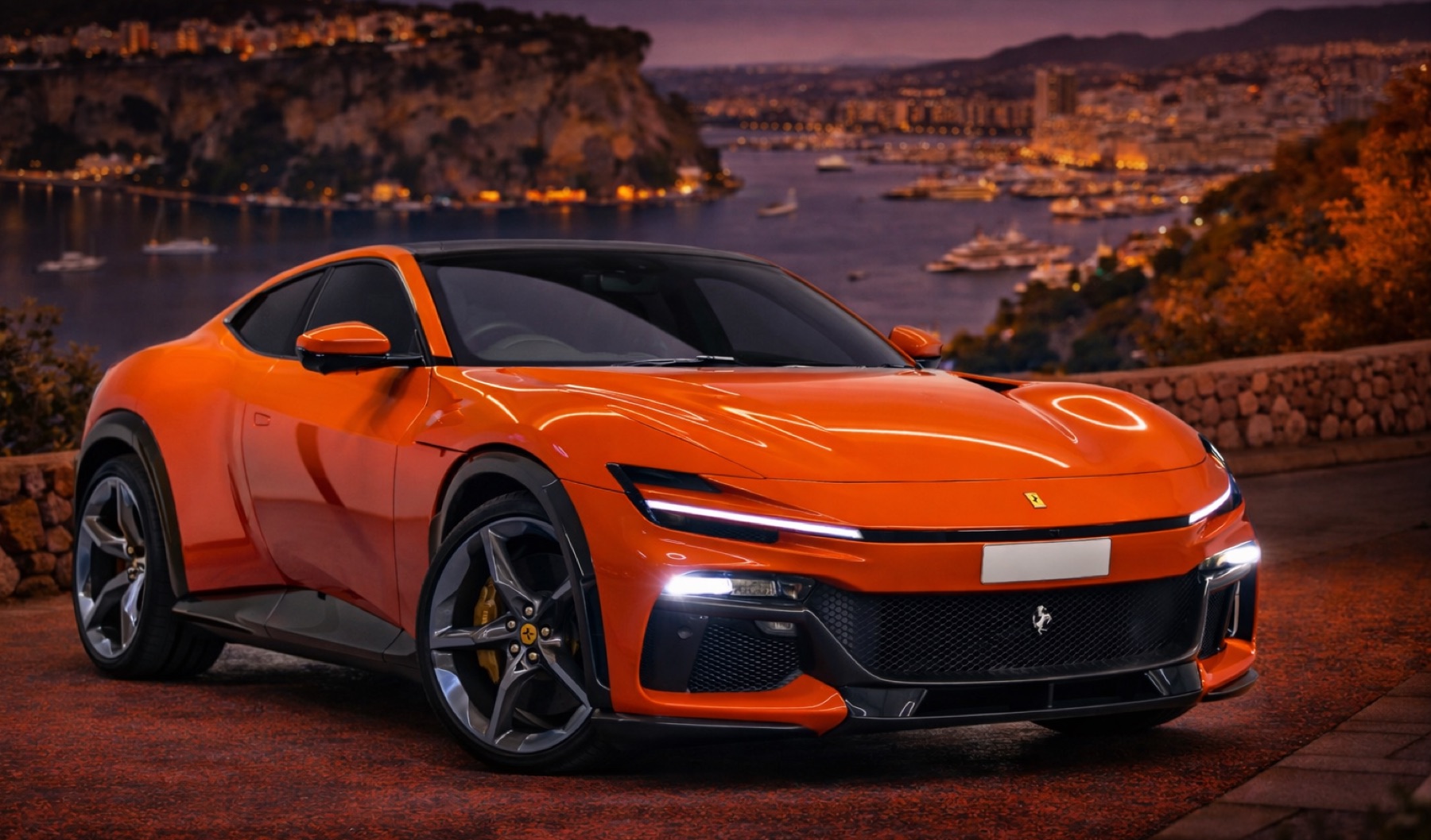 Ferrari Purosangue rental card