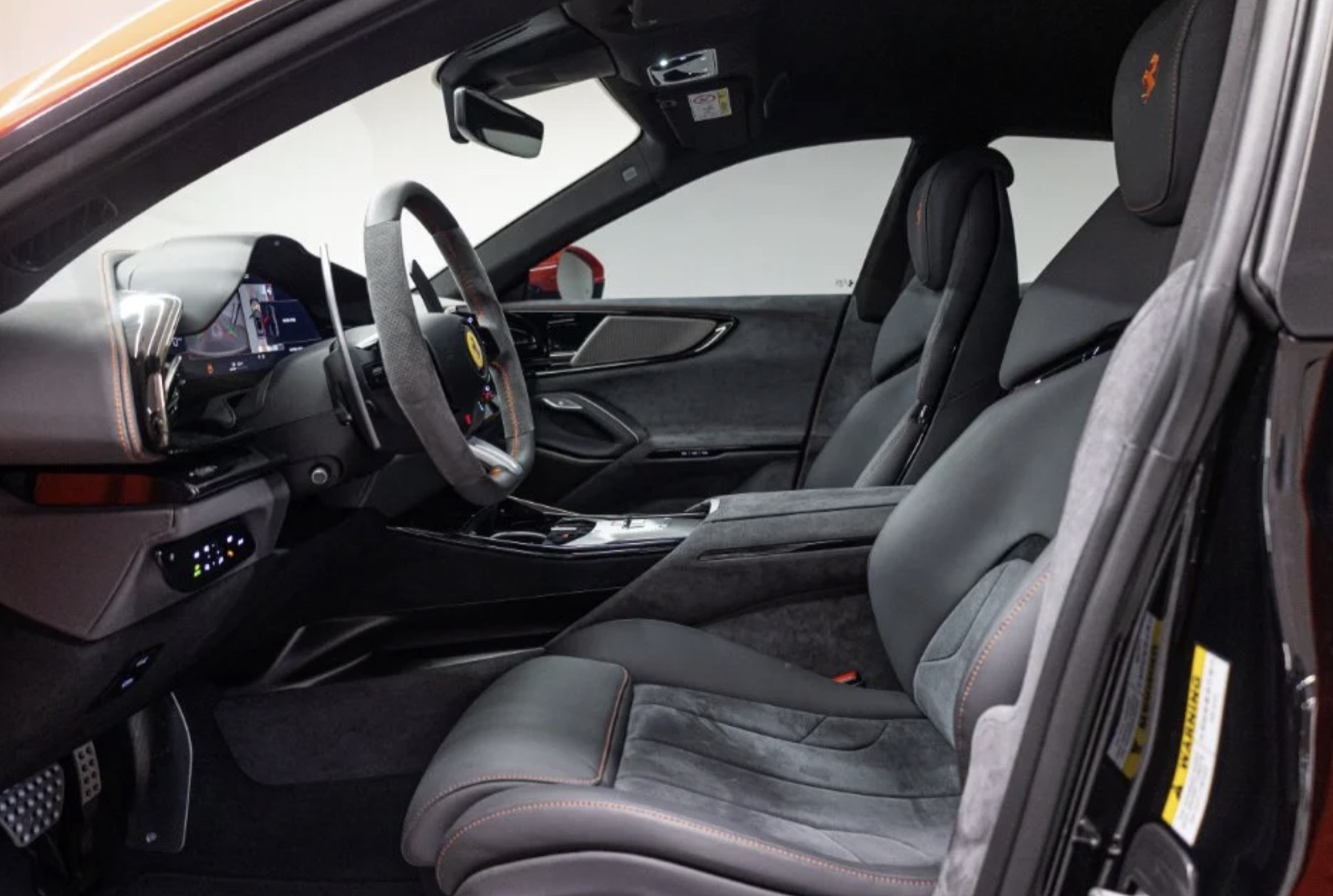 Ferrari Purosangue cockpit details