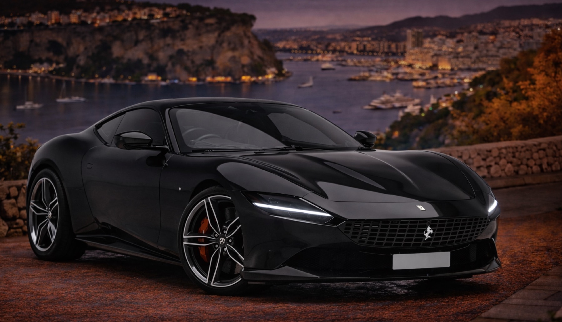 Ferrari Roma rental card