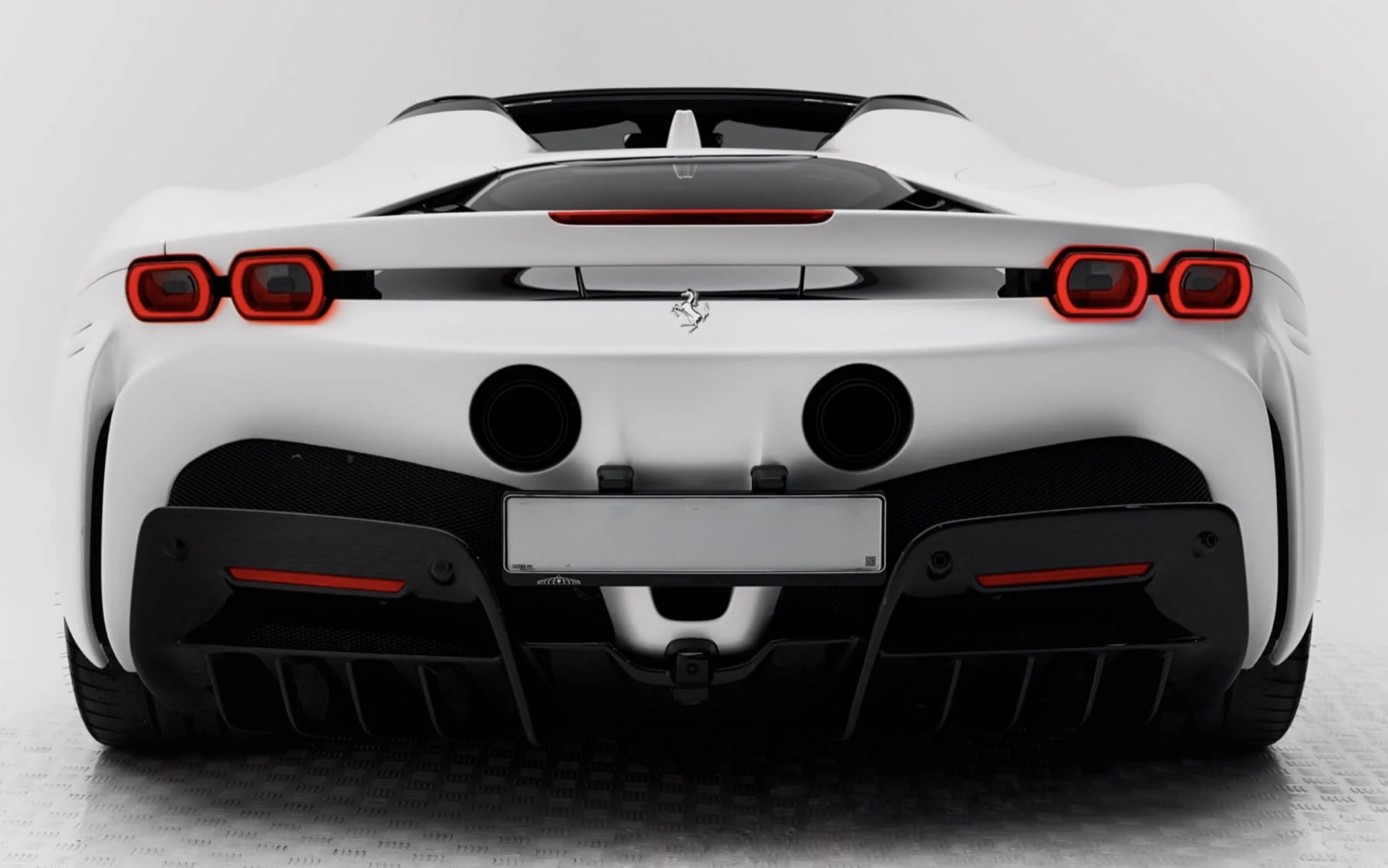 Ferrari SF90 side profile