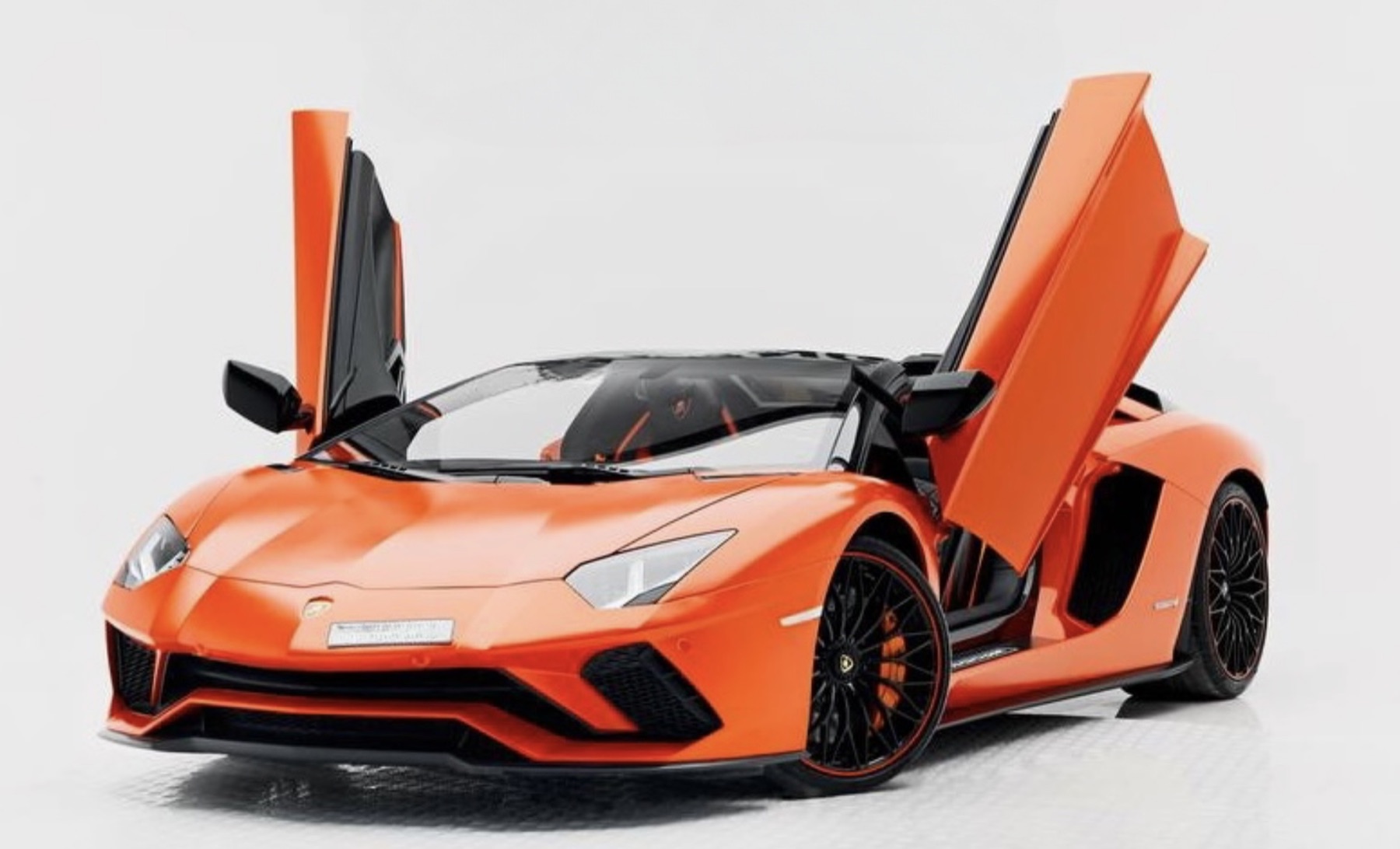 Lamborghini Aventador SVJ Orange
