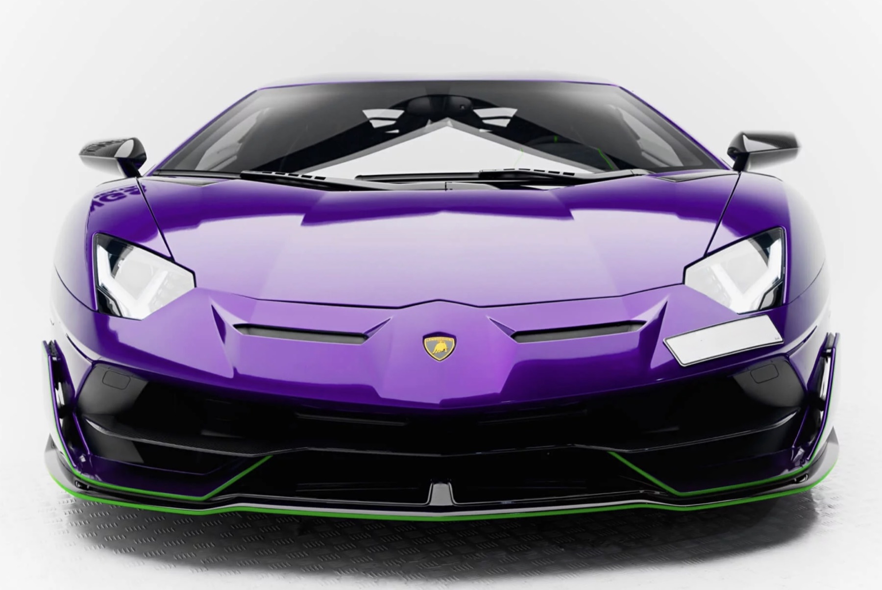 Lamborghini Aventador SVJ front view