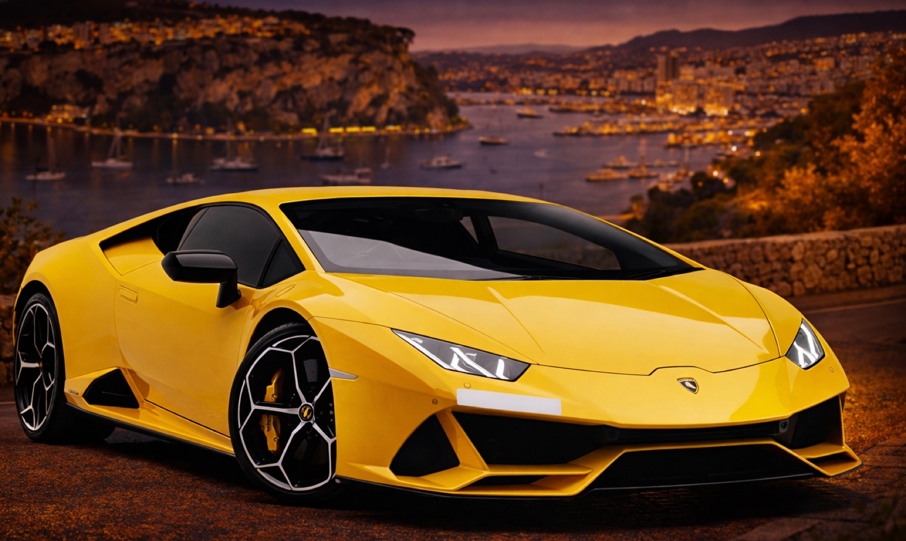 Lamborghini Huracan Evo Coupe rental card