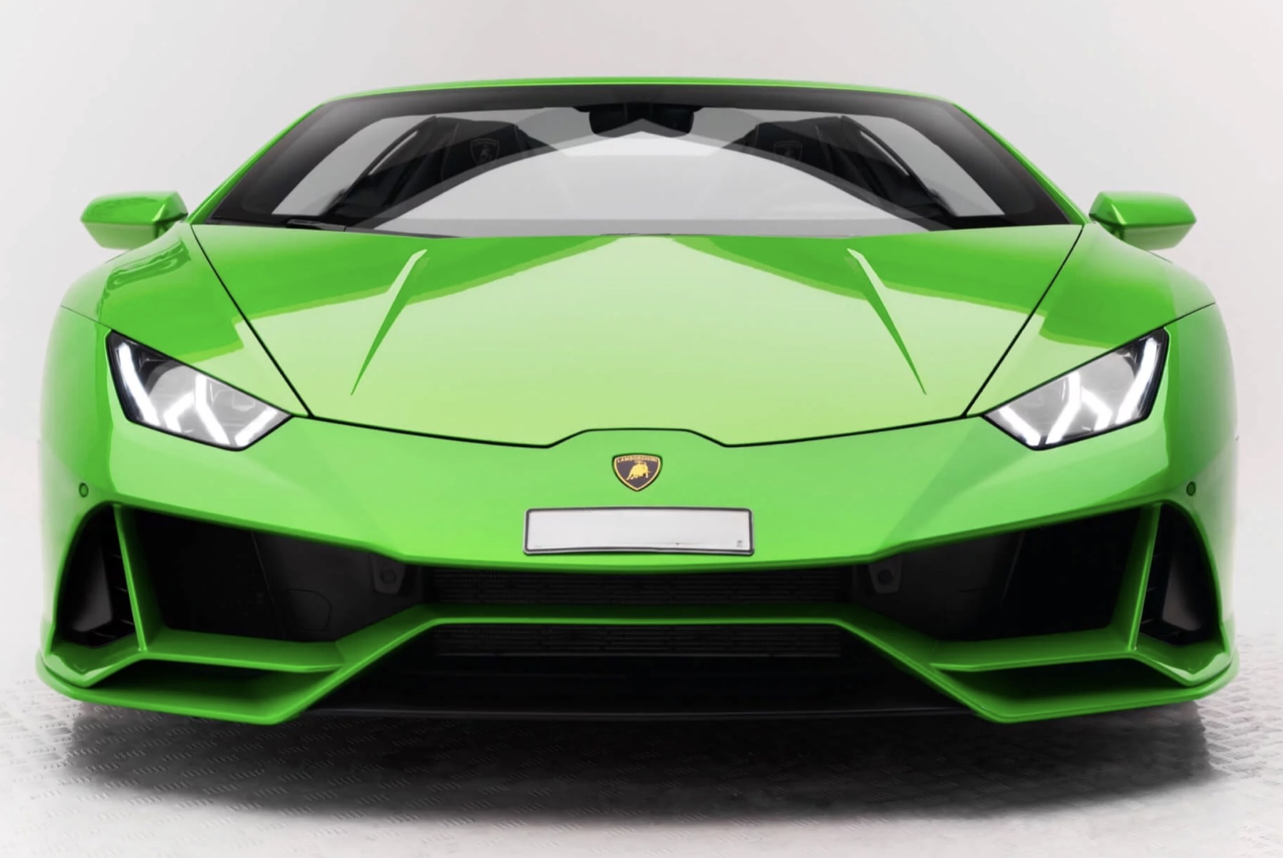 Lamborghini Huracan Evo Spyder rear view