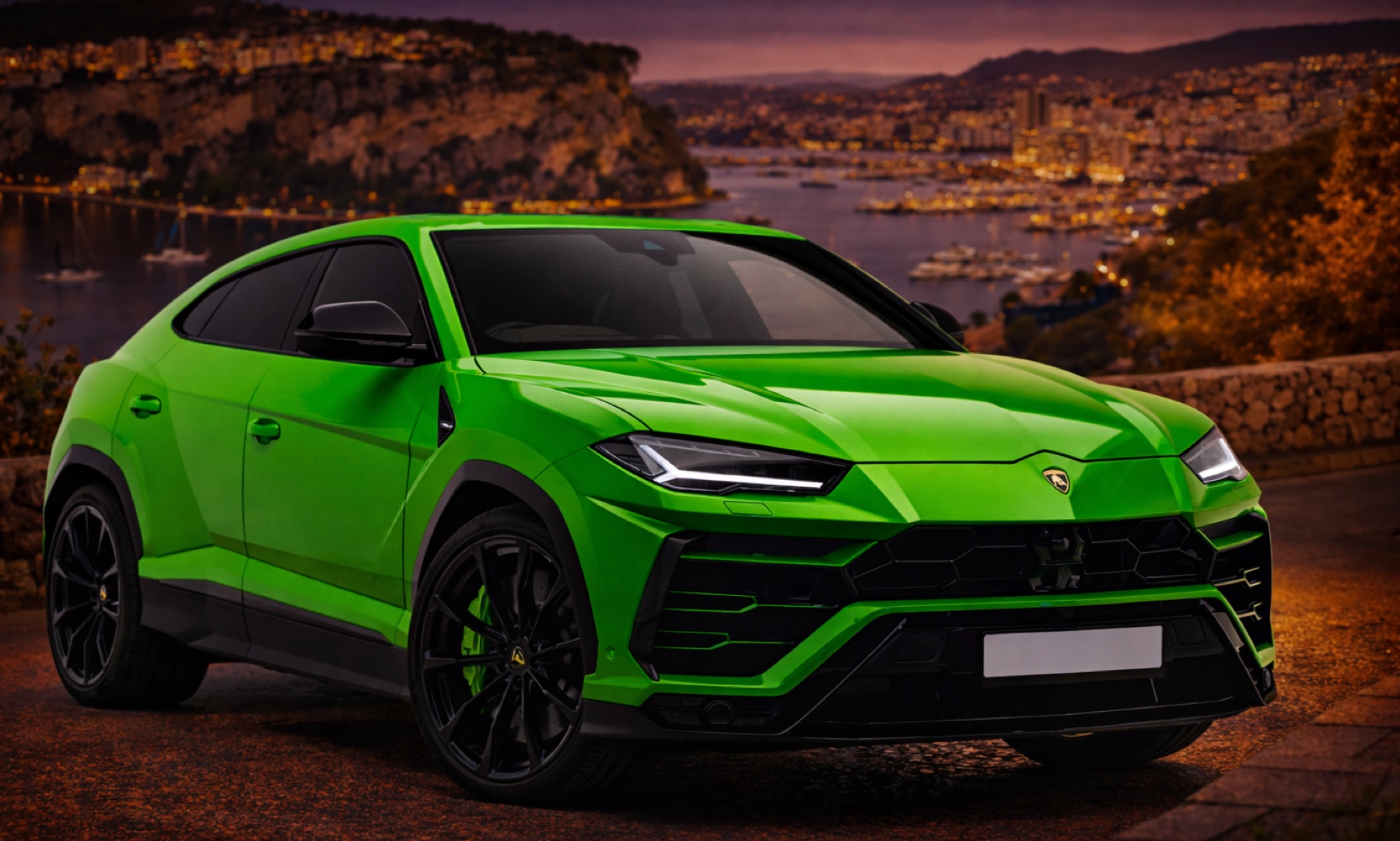 Lamborghini Urus rental card