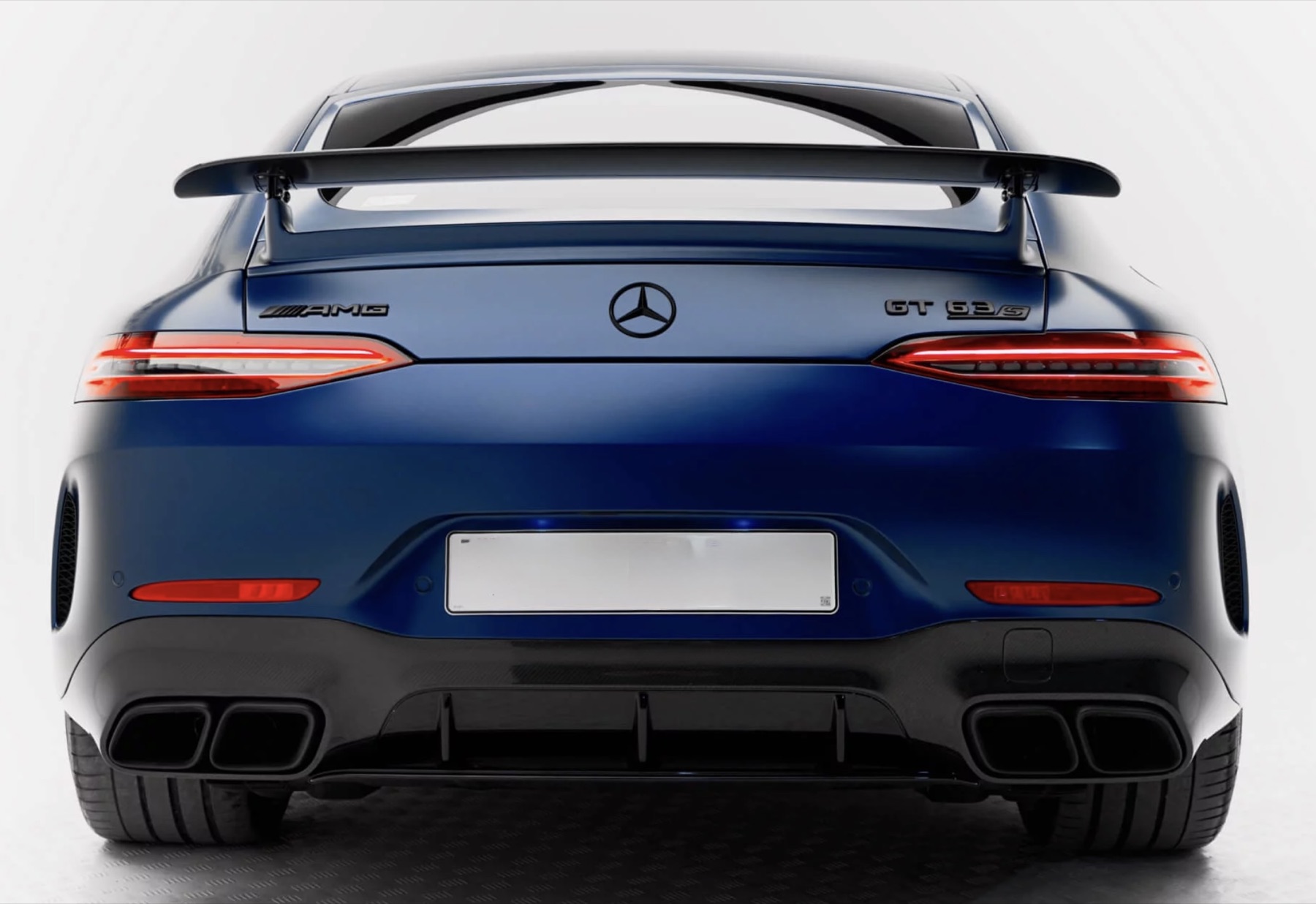 Mercedes Benz AMG GT 63 rear view
