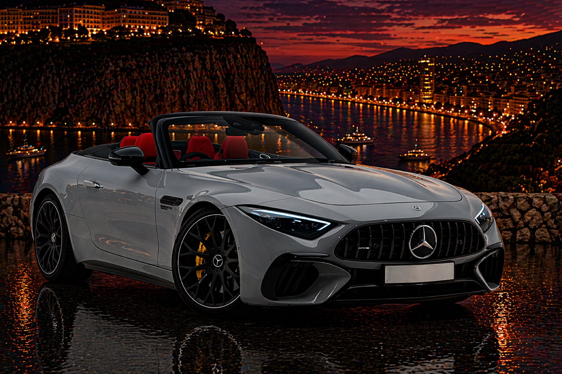 Mercedes-Benz AMG SL63 rental card