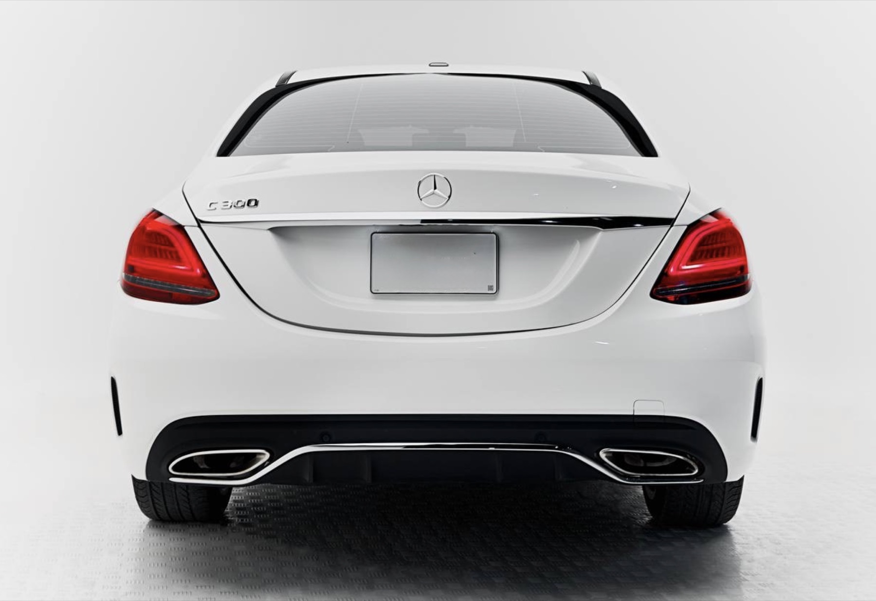 Mercedes C300 rear view
