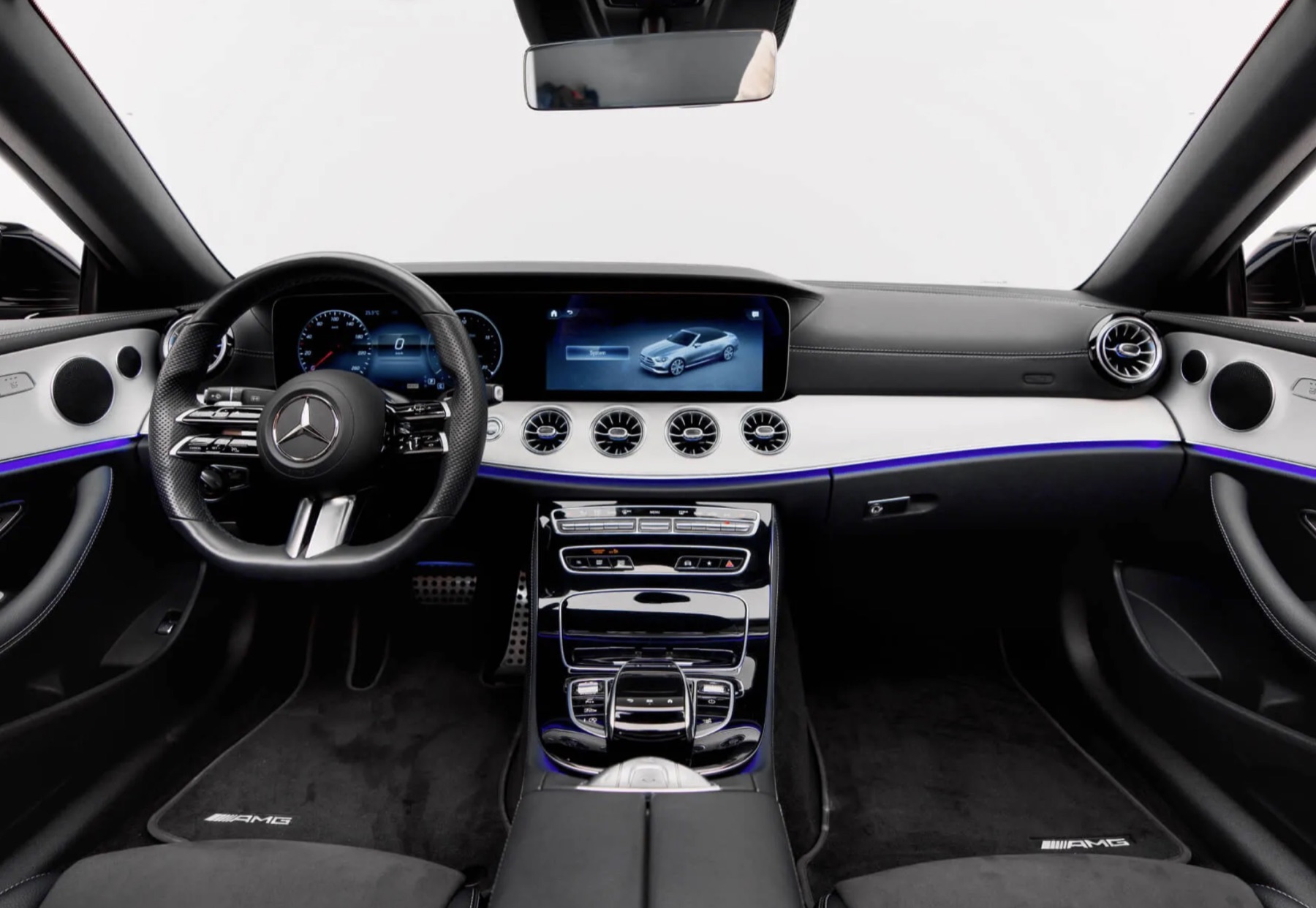 Mercedes E300 side view