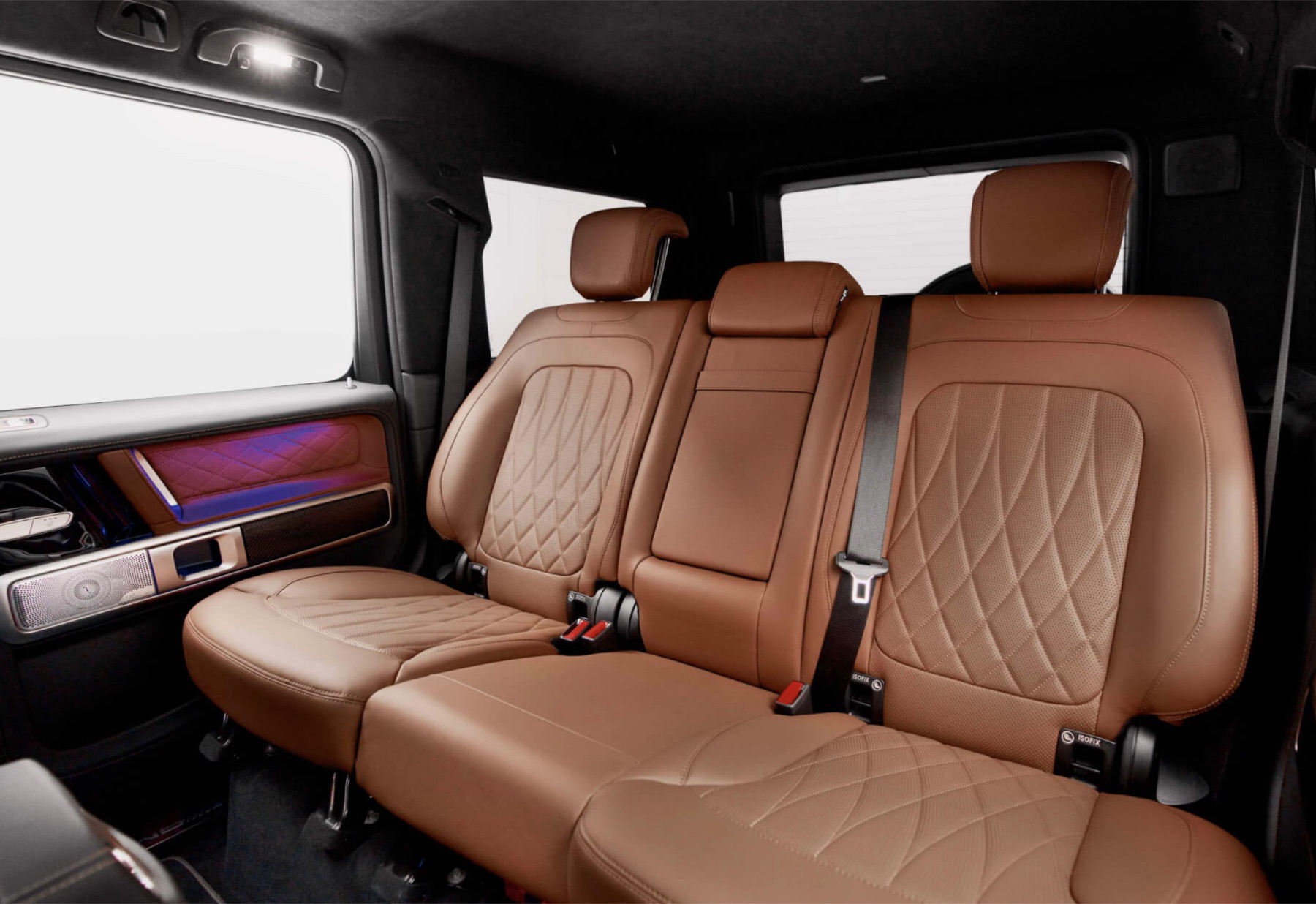 Mercedes G63 2026 rear seats