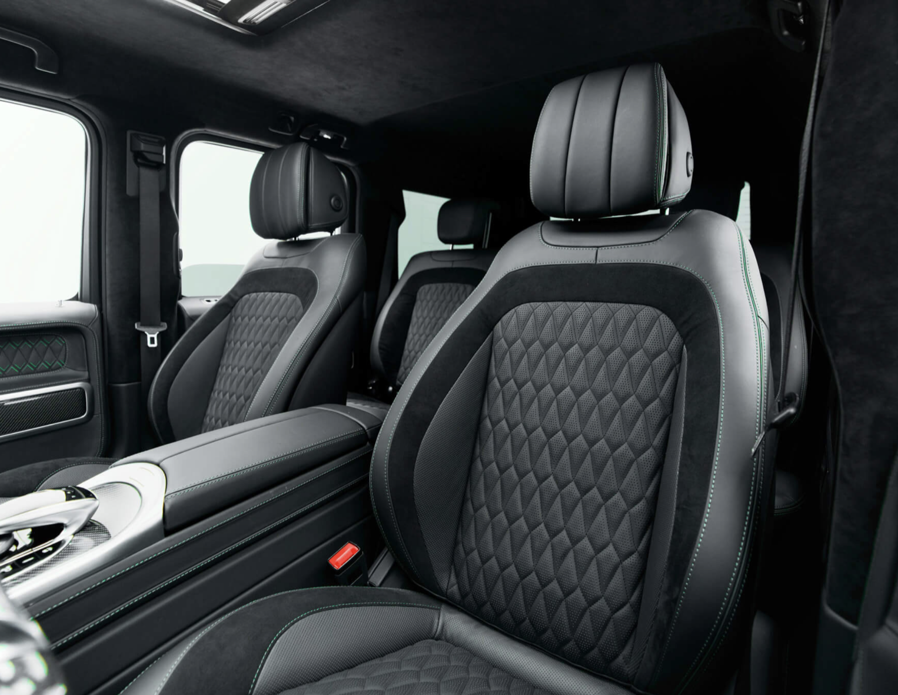 Mercedes-Benz G63 AMG rear seats