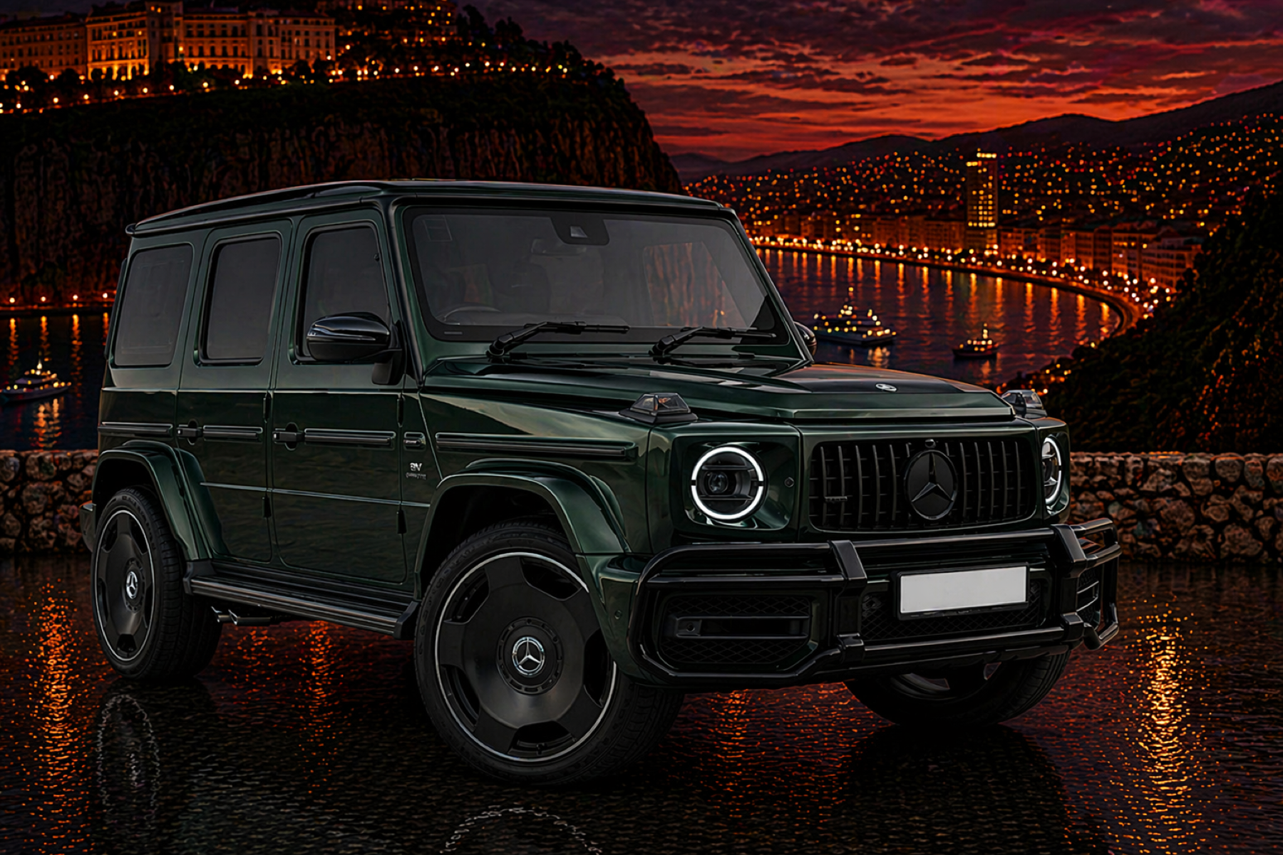 Mercedes-Benz G63 AMG rental card