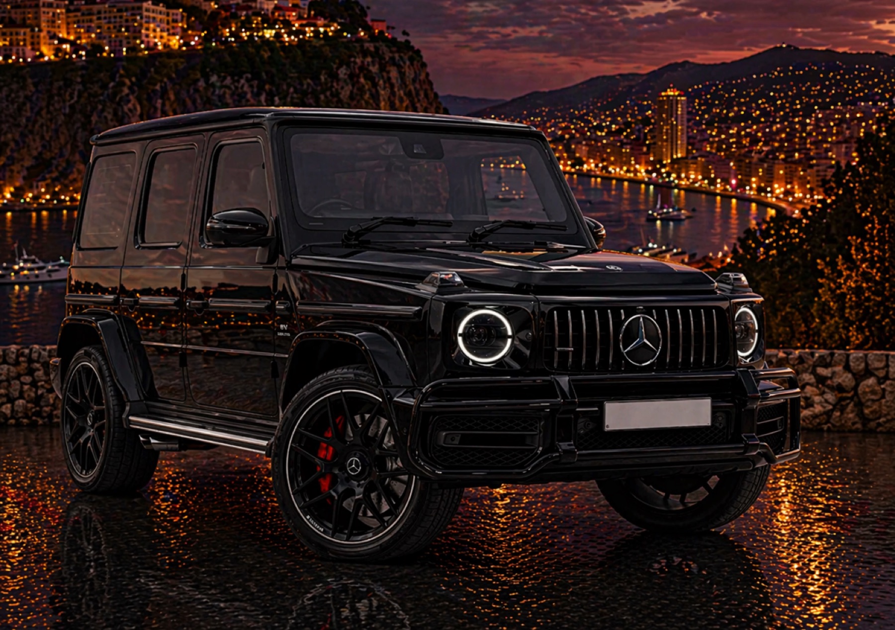 Mercedes G63 rental card