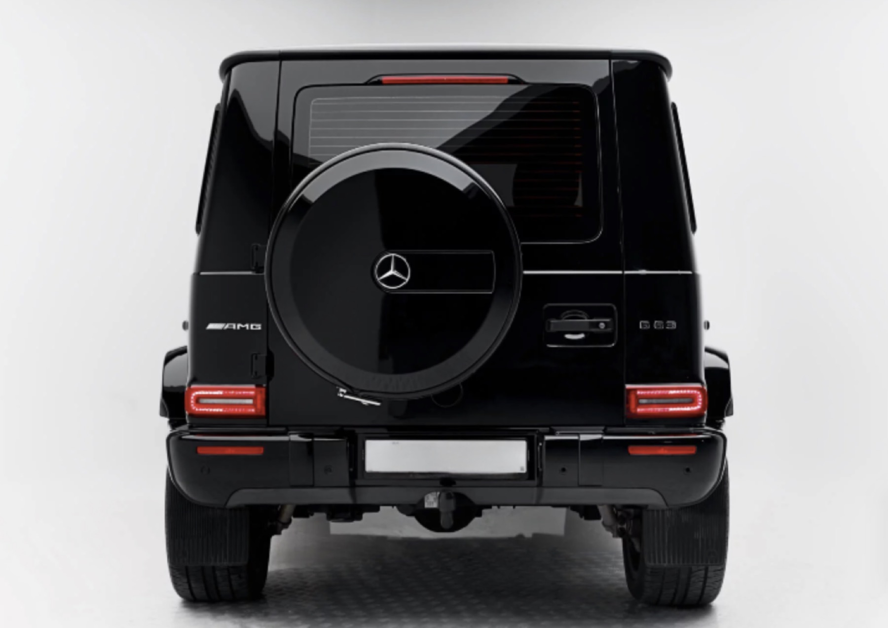 Mercedes G63 rear view
