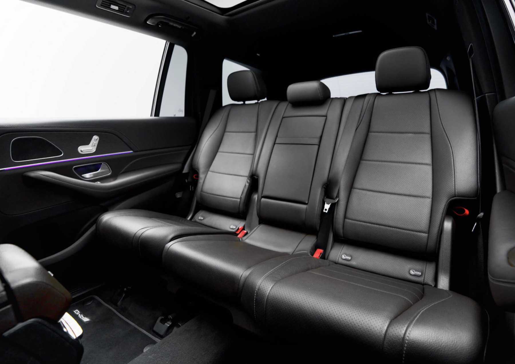 Mercedes GLS450 rear seats
