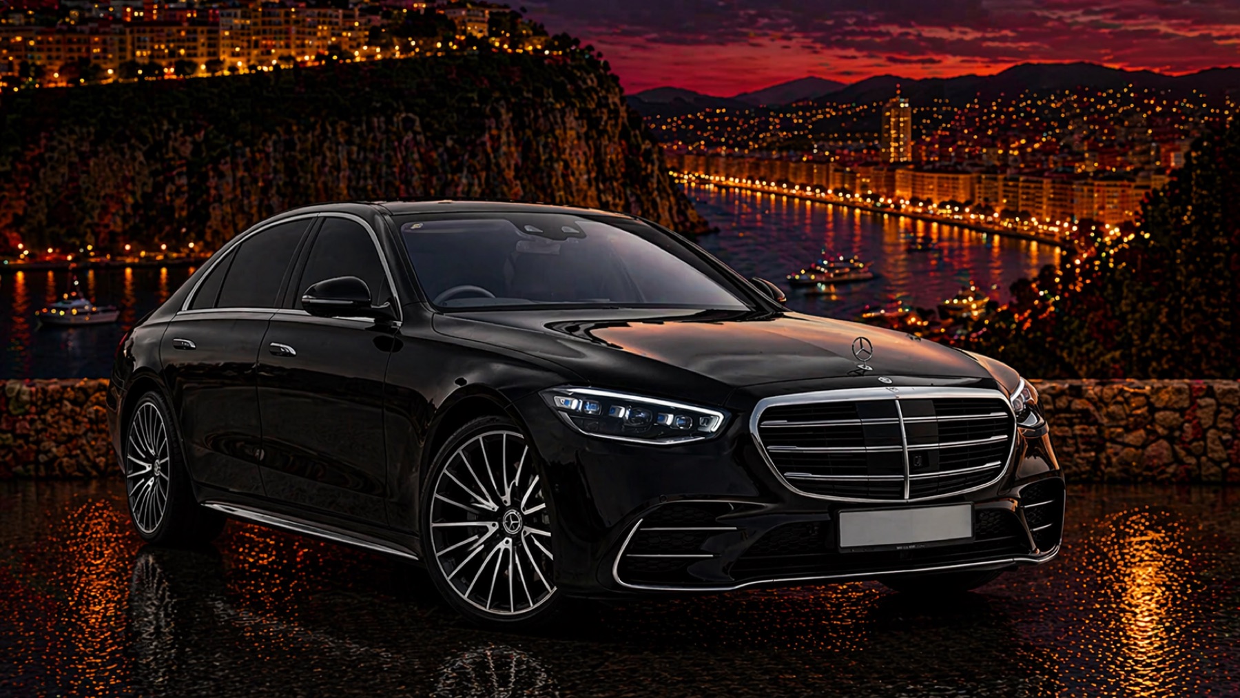 Mercedes-Benz S500 rental card