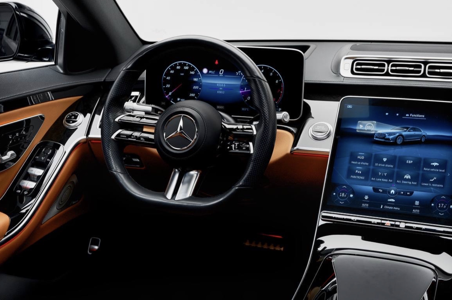 Mercedes-Benz S500 Brabus dashboard view