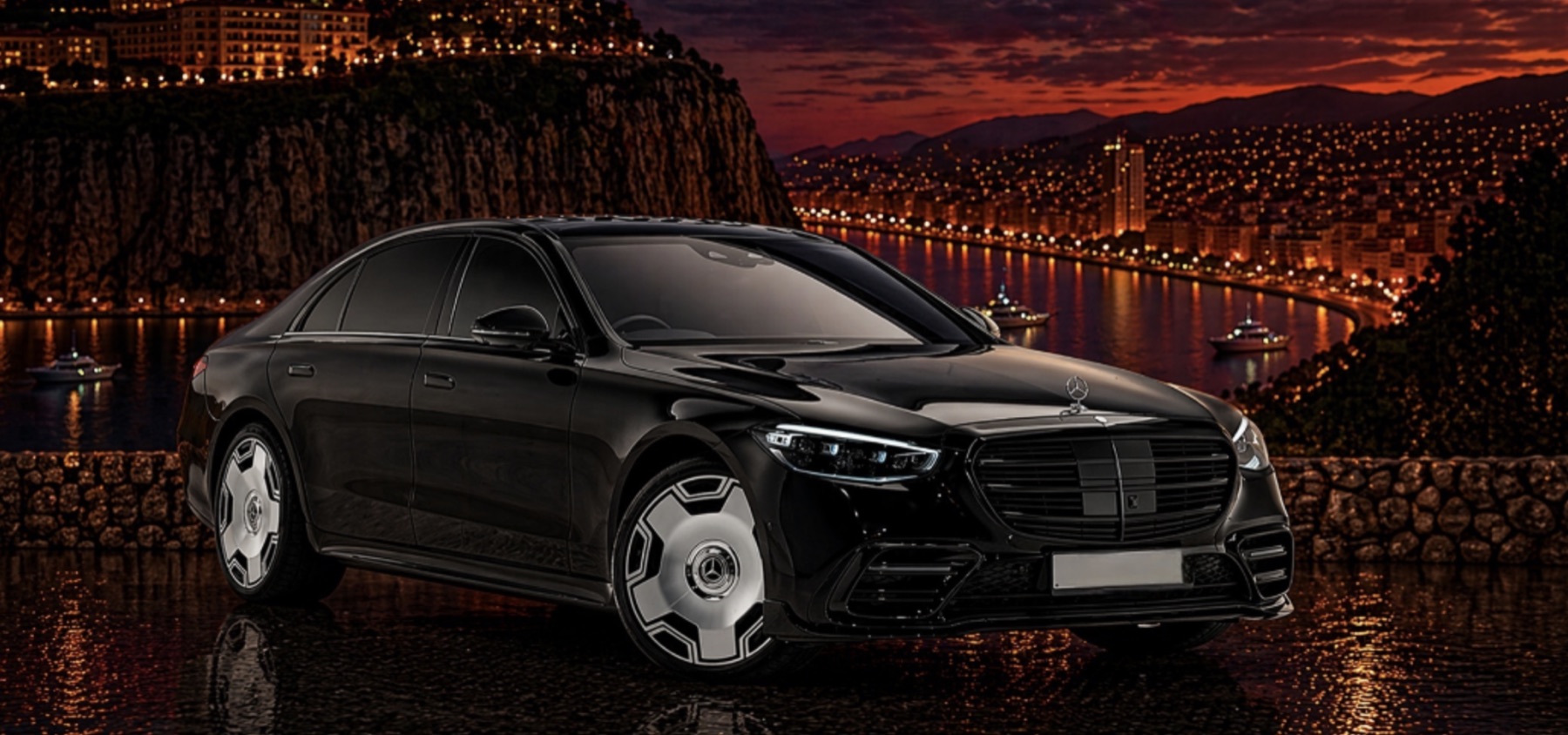 Mercedes-Benz S500 Brabus rental card