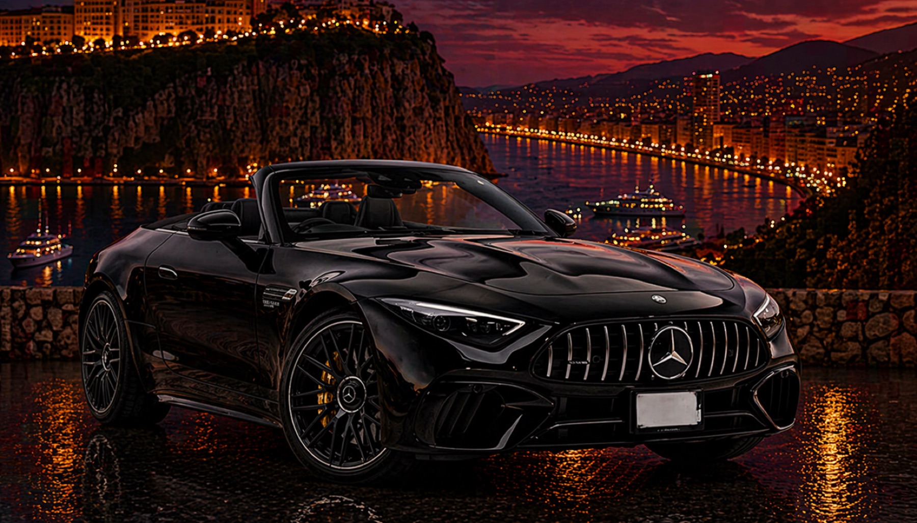 Mercedes-Benz SL63 rental card
