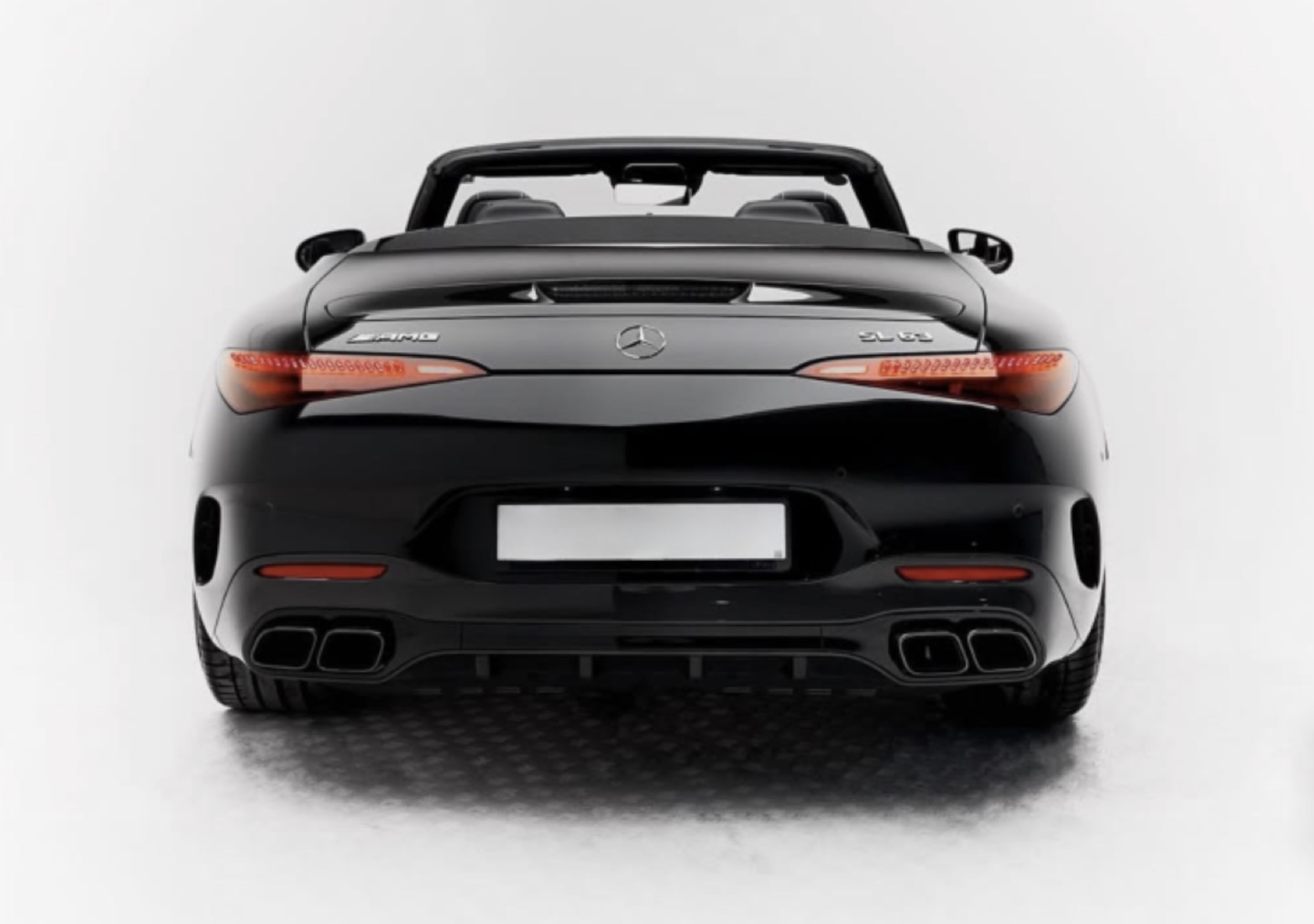 Mercedes-Benz SL63 rear view