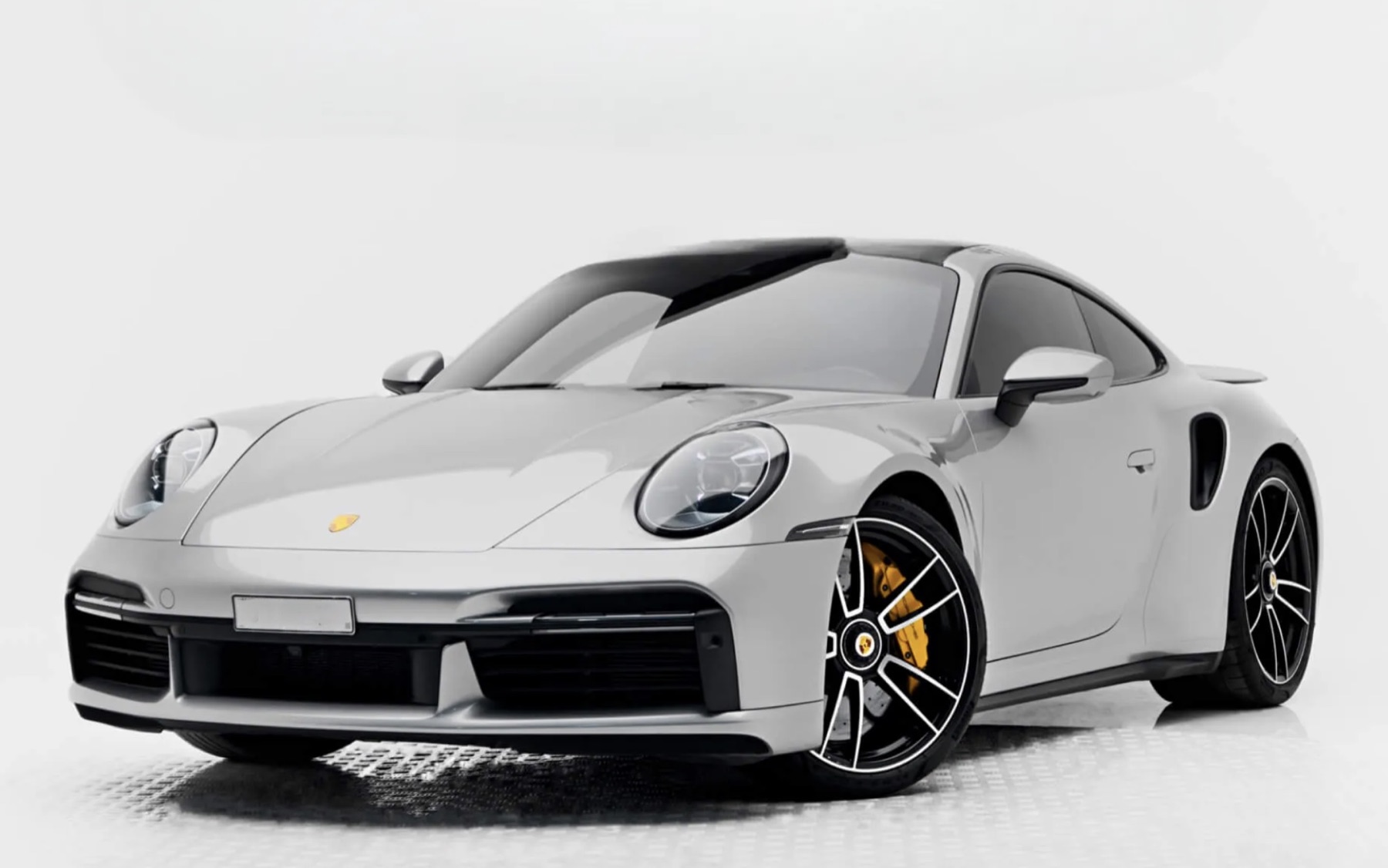 Porsche 911 Turbo S Silver