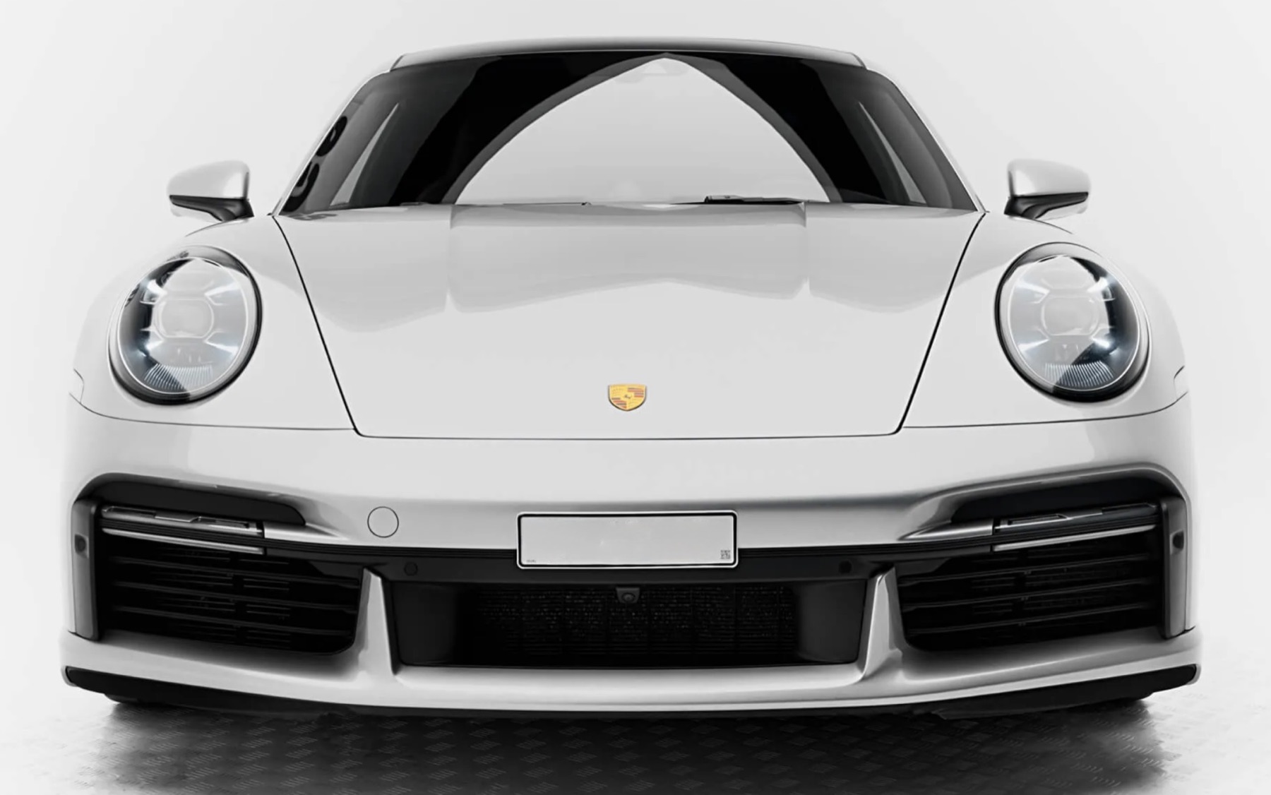Porsche 911 Turbo S front view