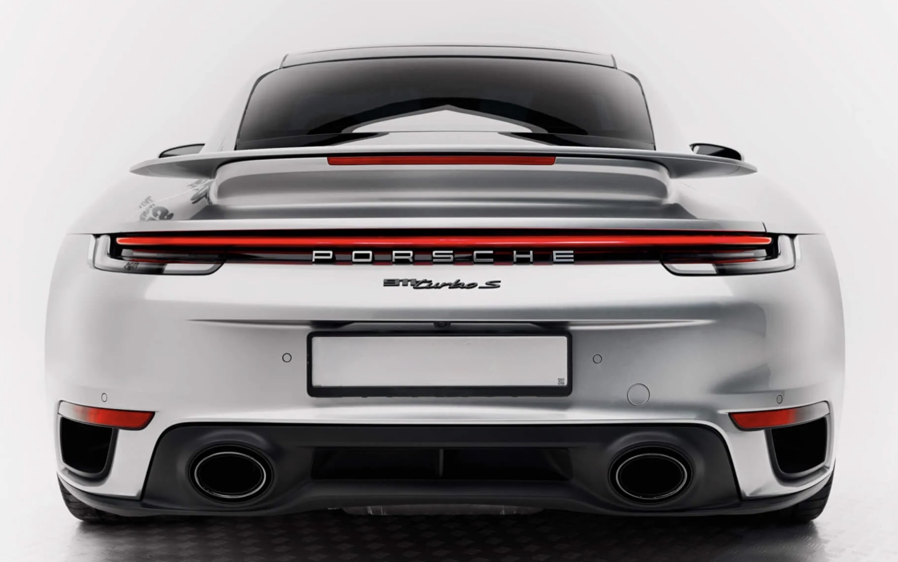 Porsche 911 Turbo S side profile