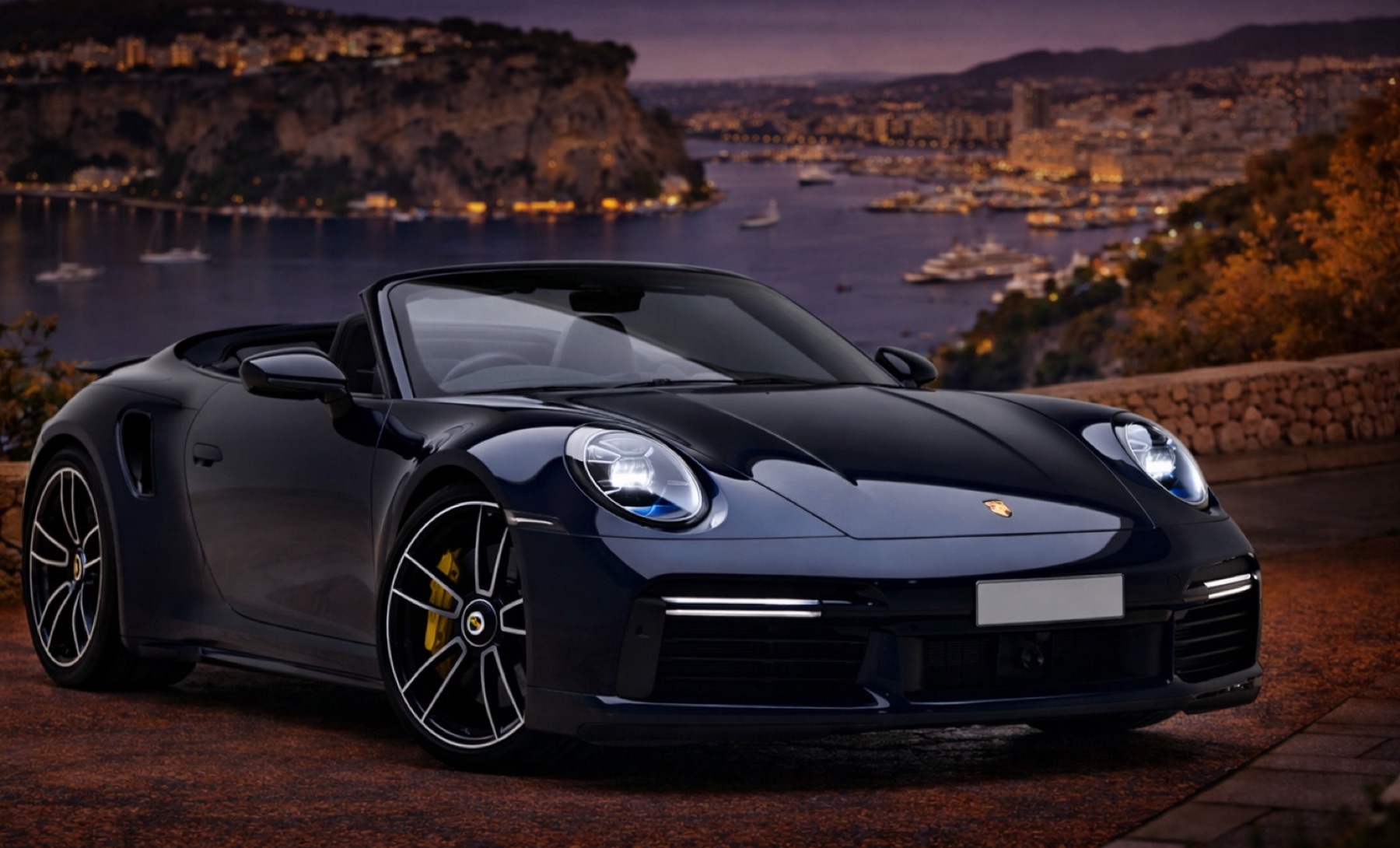 Porsche 911 Turbo S Spyder rental card