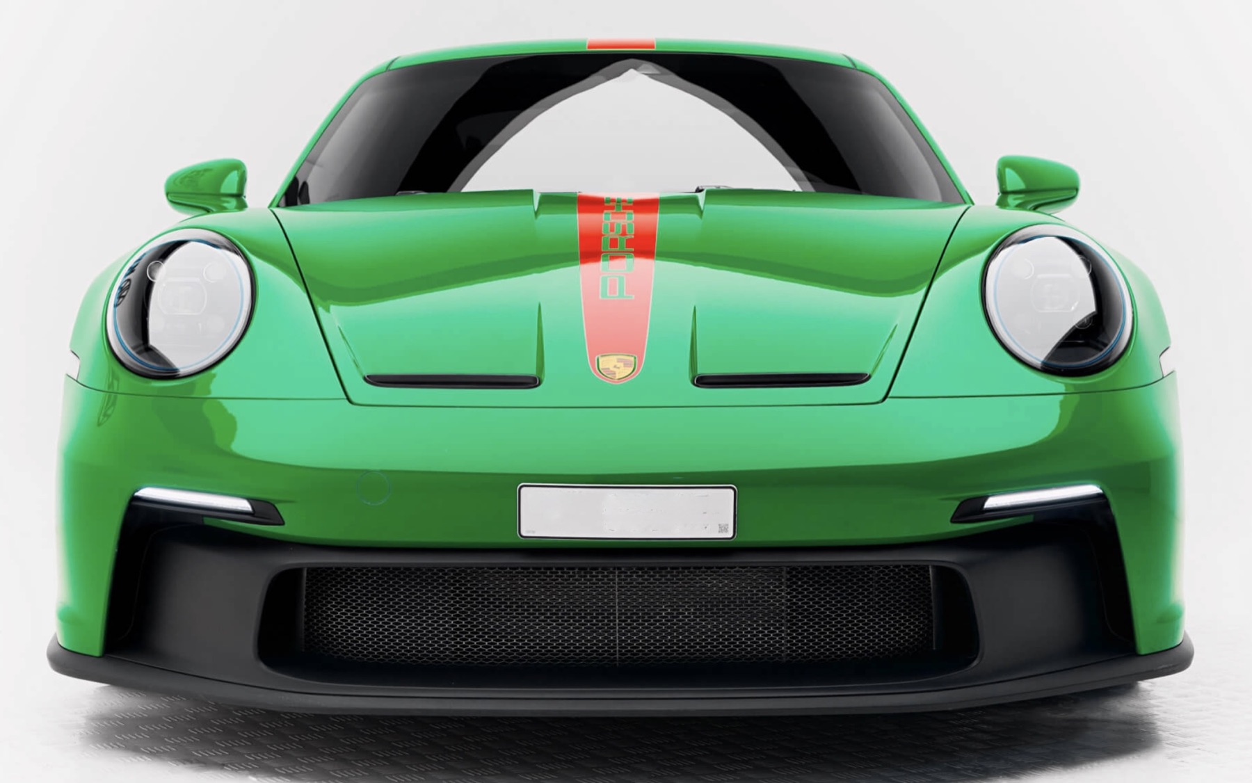 Porsche GT3 front view