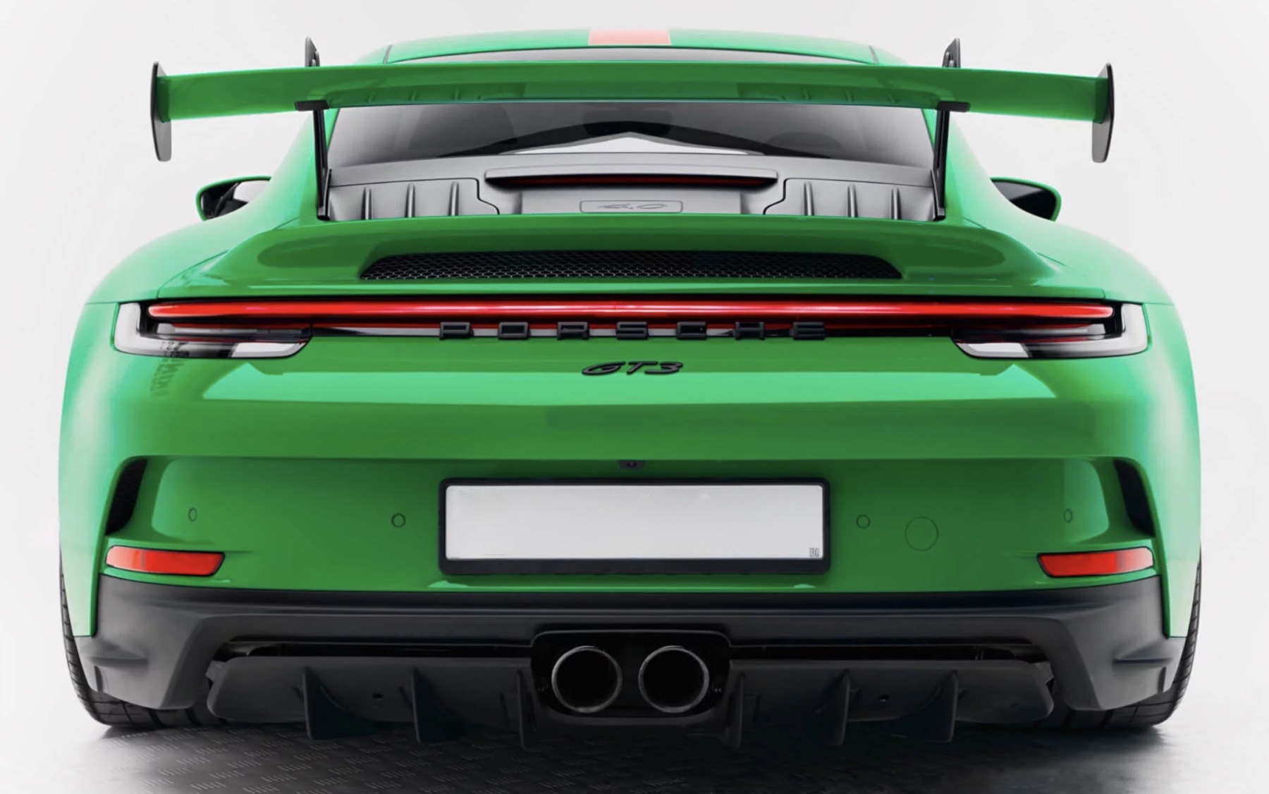 Porsche GT3 side profile