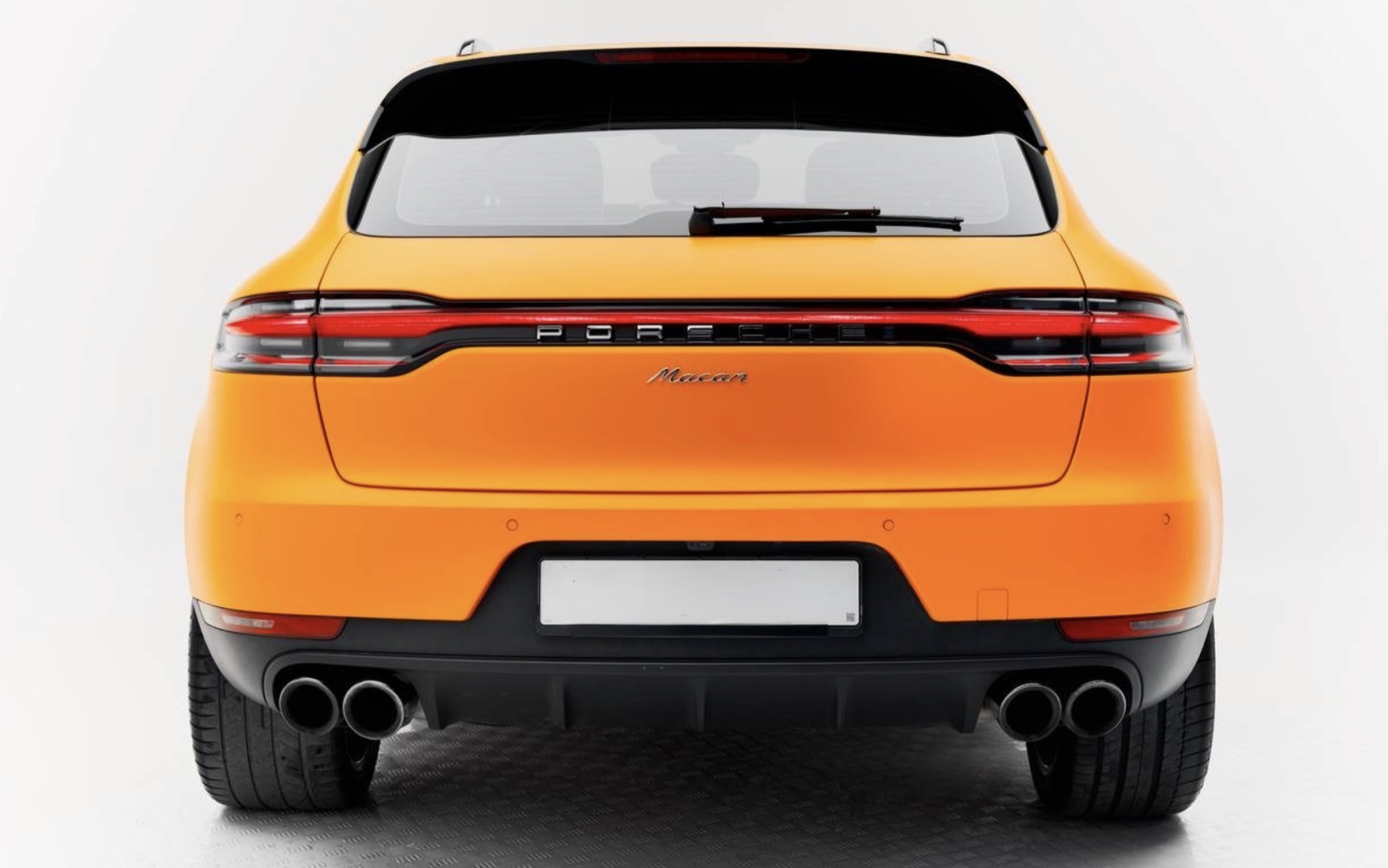 Porsche Macan rear view