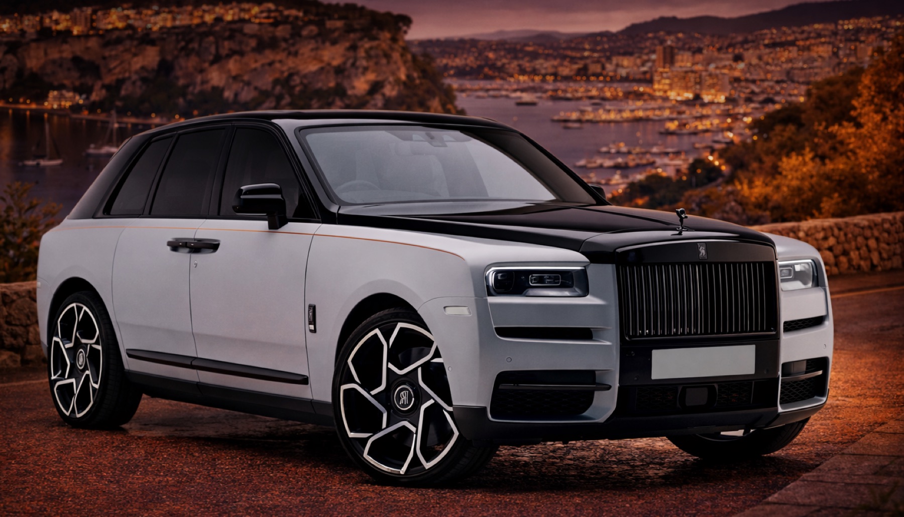 Rolls-Royce Cullinan rental card