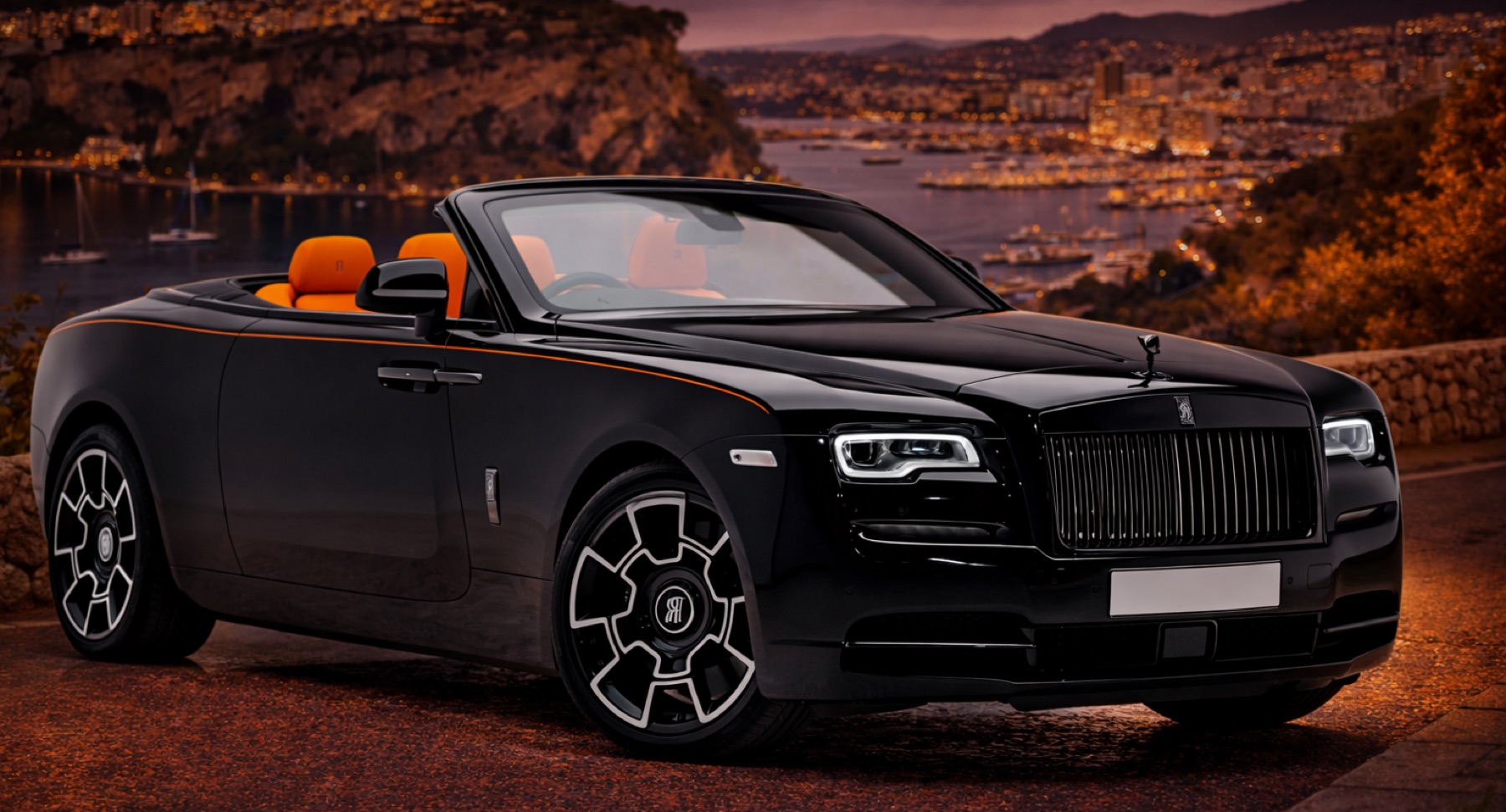 Rolls-Royce Dawn rental card